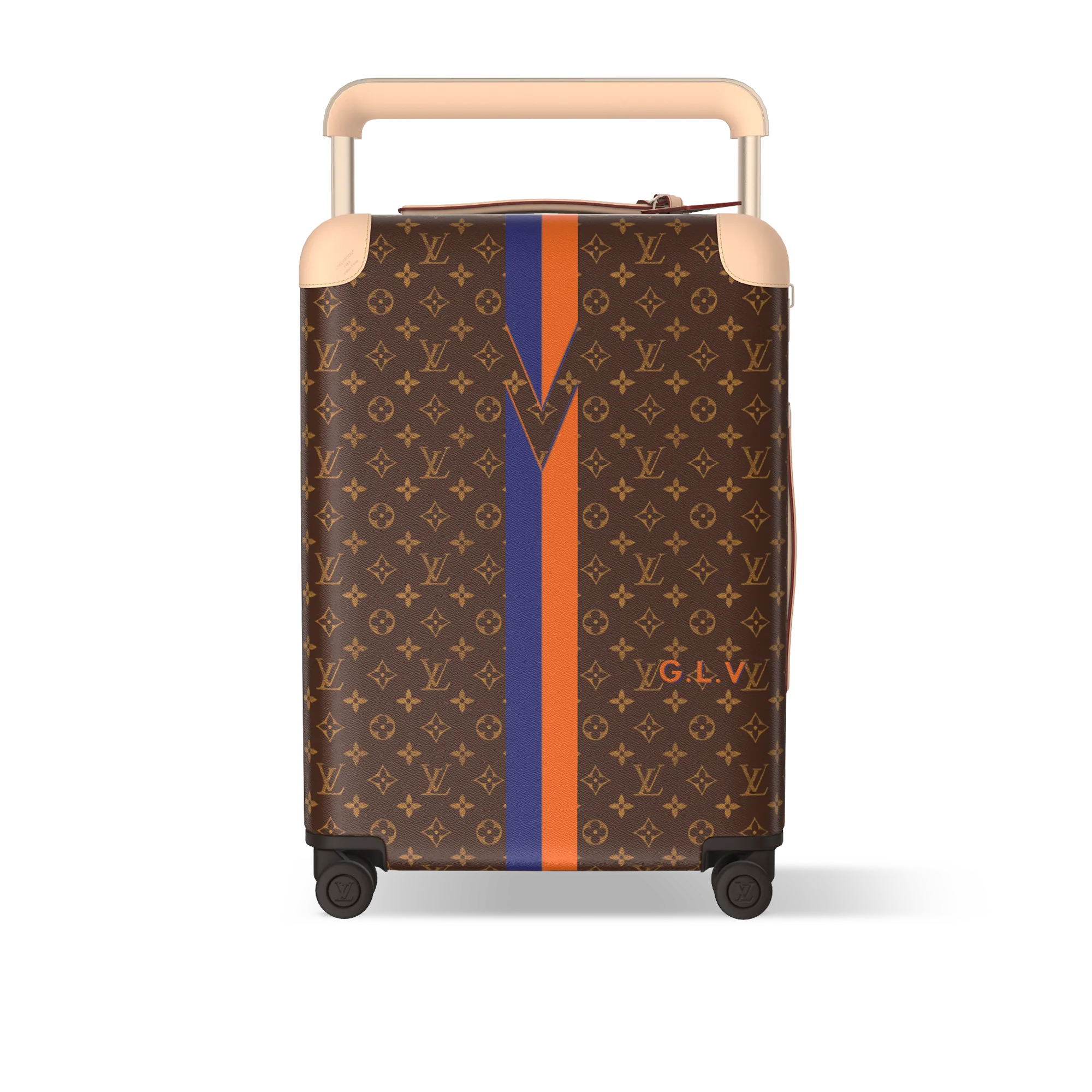Louis Vuitton Horizon 55 Mon Monogram Coated canvas - Services - Personalization P01928 Brown