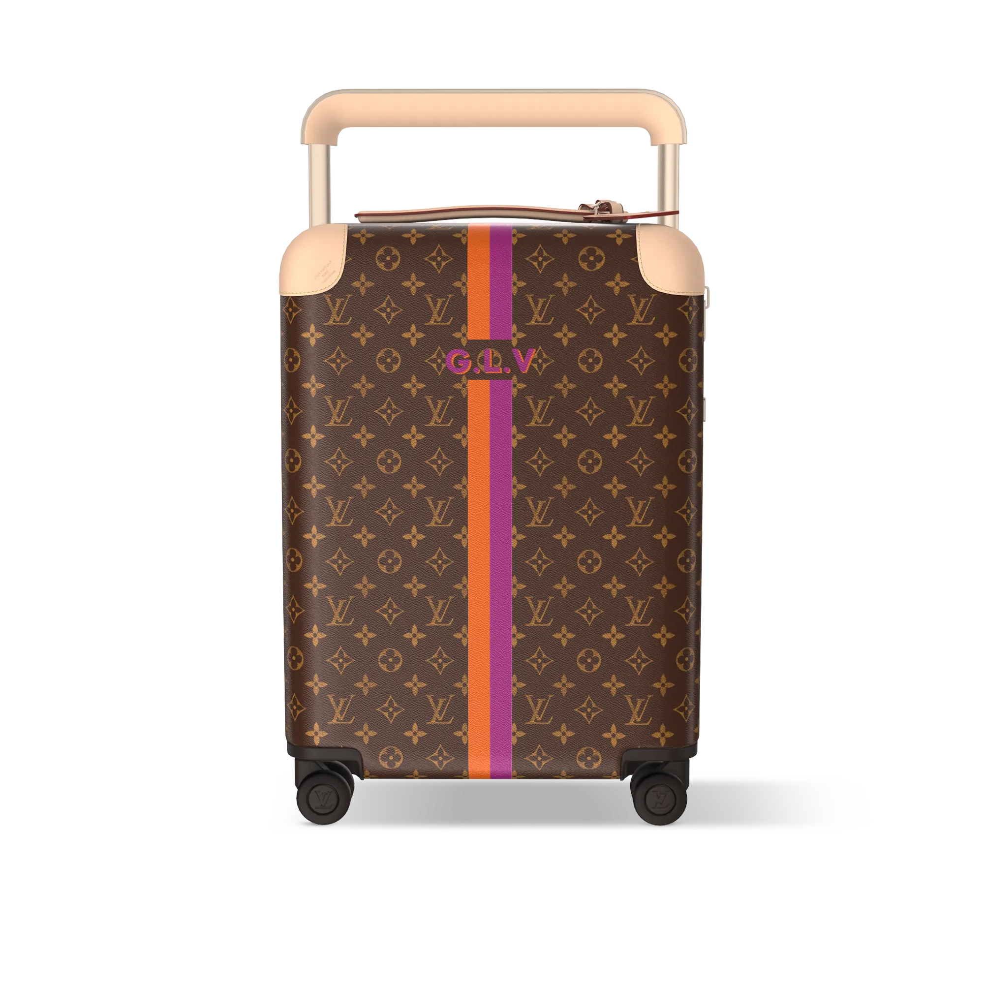 Louis Vuitton Horizon 50 Mon Monogram Coated canvas - Services - Personalization P01929 Brown