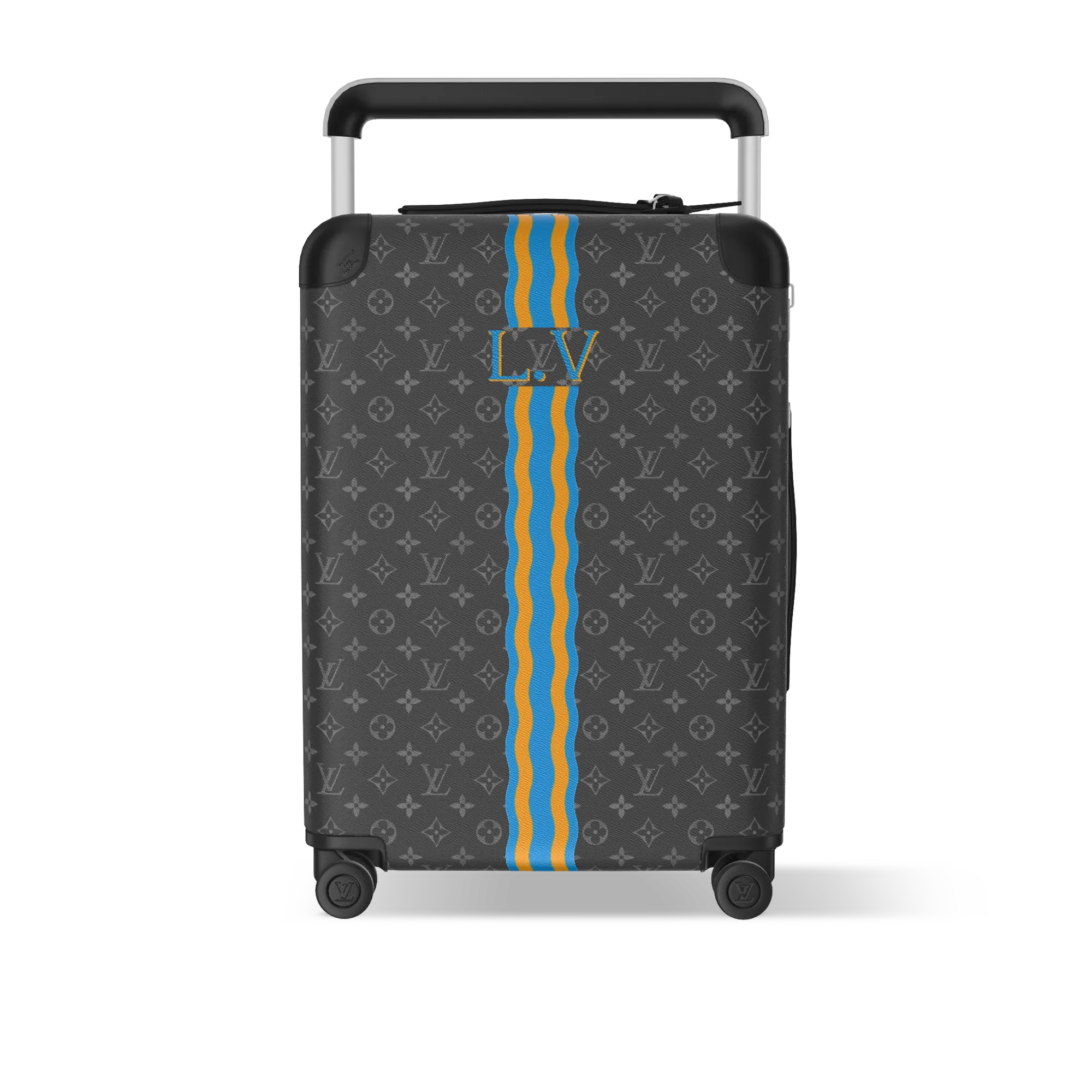 Louis Vuitton Horizon 55 Mon Monogram Coated canvas - Services - Personalization P01930 Grey