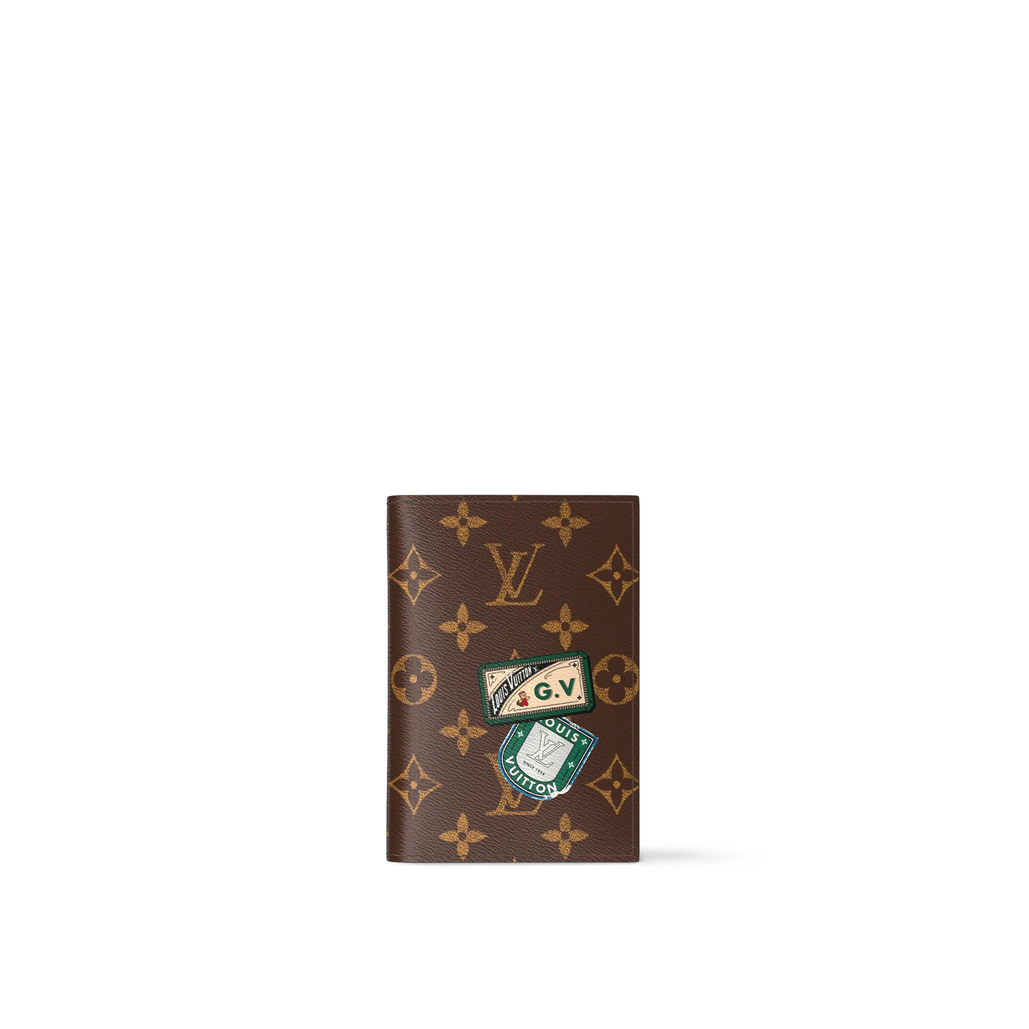Louis Vuitton Passport Cover Mon Monogram Coated canvas - Services - Personalization P01946 Brown