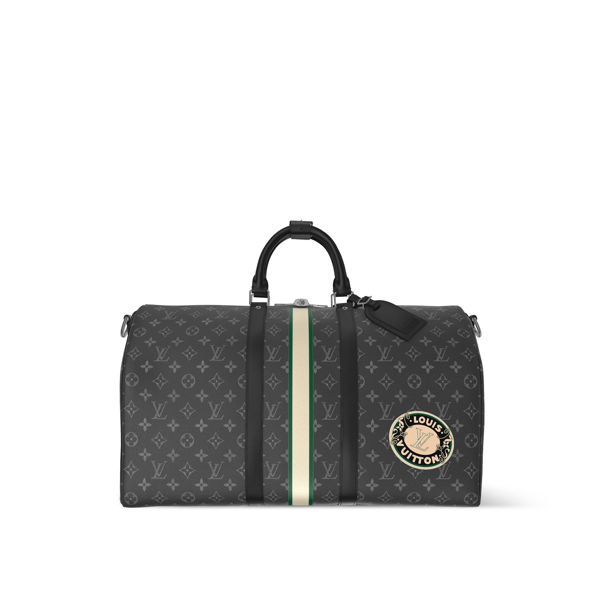 Louis Vuitton Keepall Bandoulière 50 Mon Monogram Coated canvas - Services - Personalization P01950 Transparent