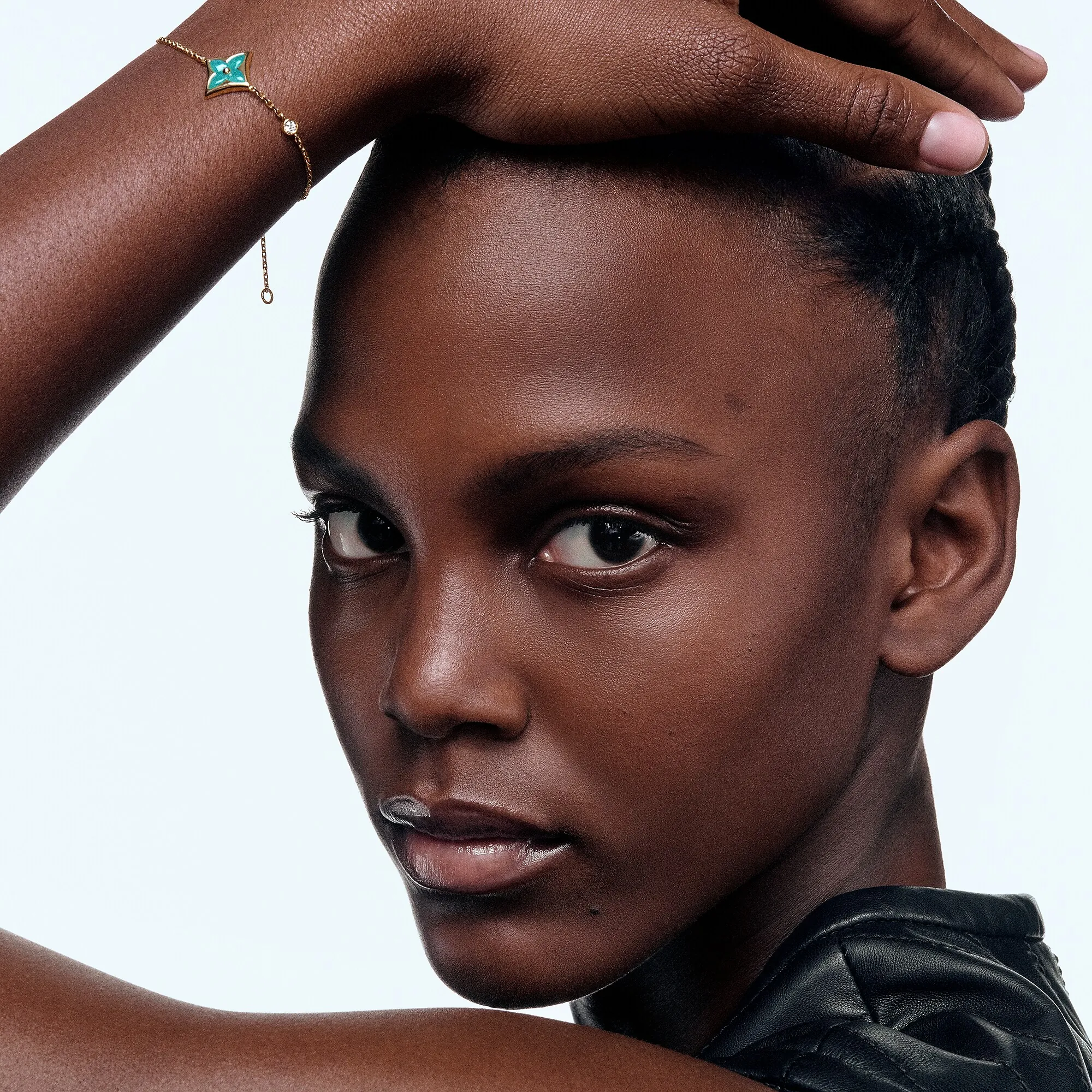 Louis Vuitton Color Blossom BB Star Bracelet, Yellow Gold, Amazonite and Diamond - Jewelry - Categories Q05977