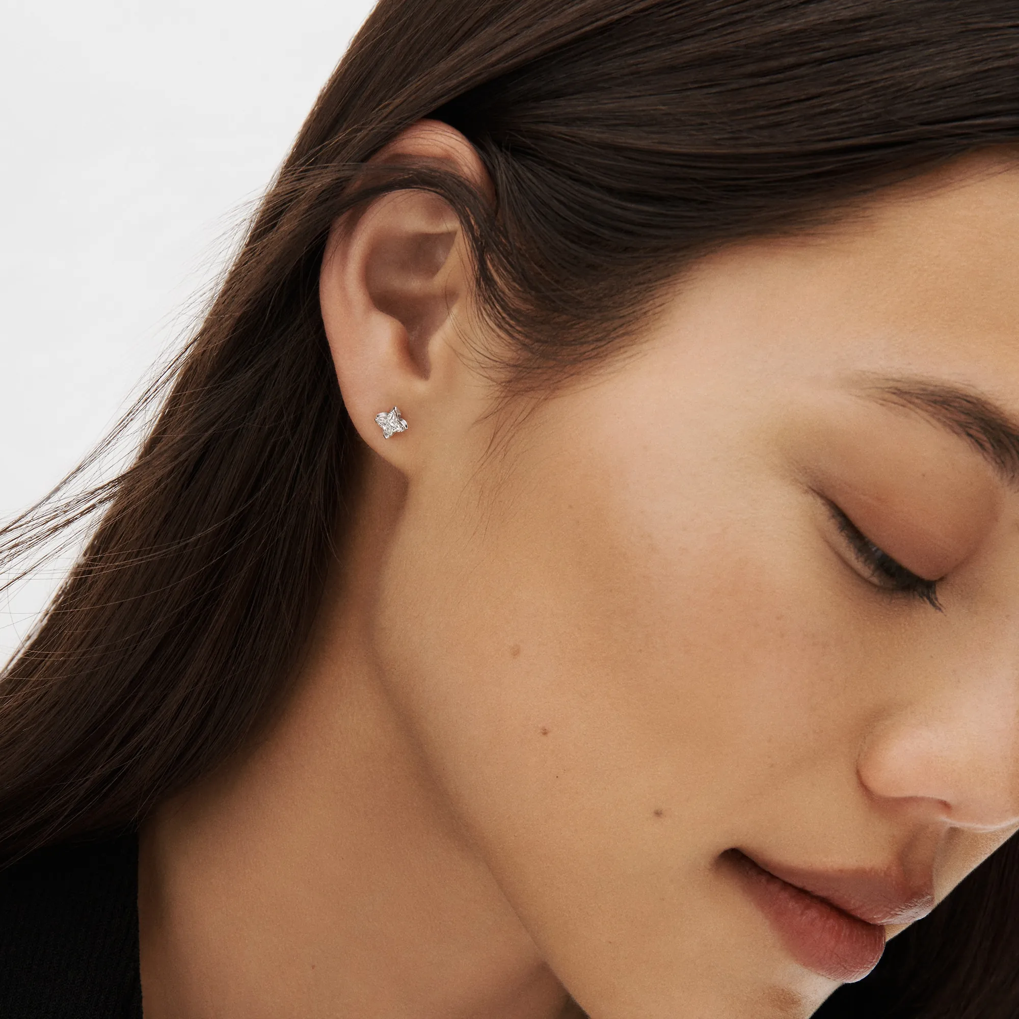 Louis Vuitton LV Diamonds Stud, LV Monogram Star cut - per unit - Jewelry - Collections Q06418