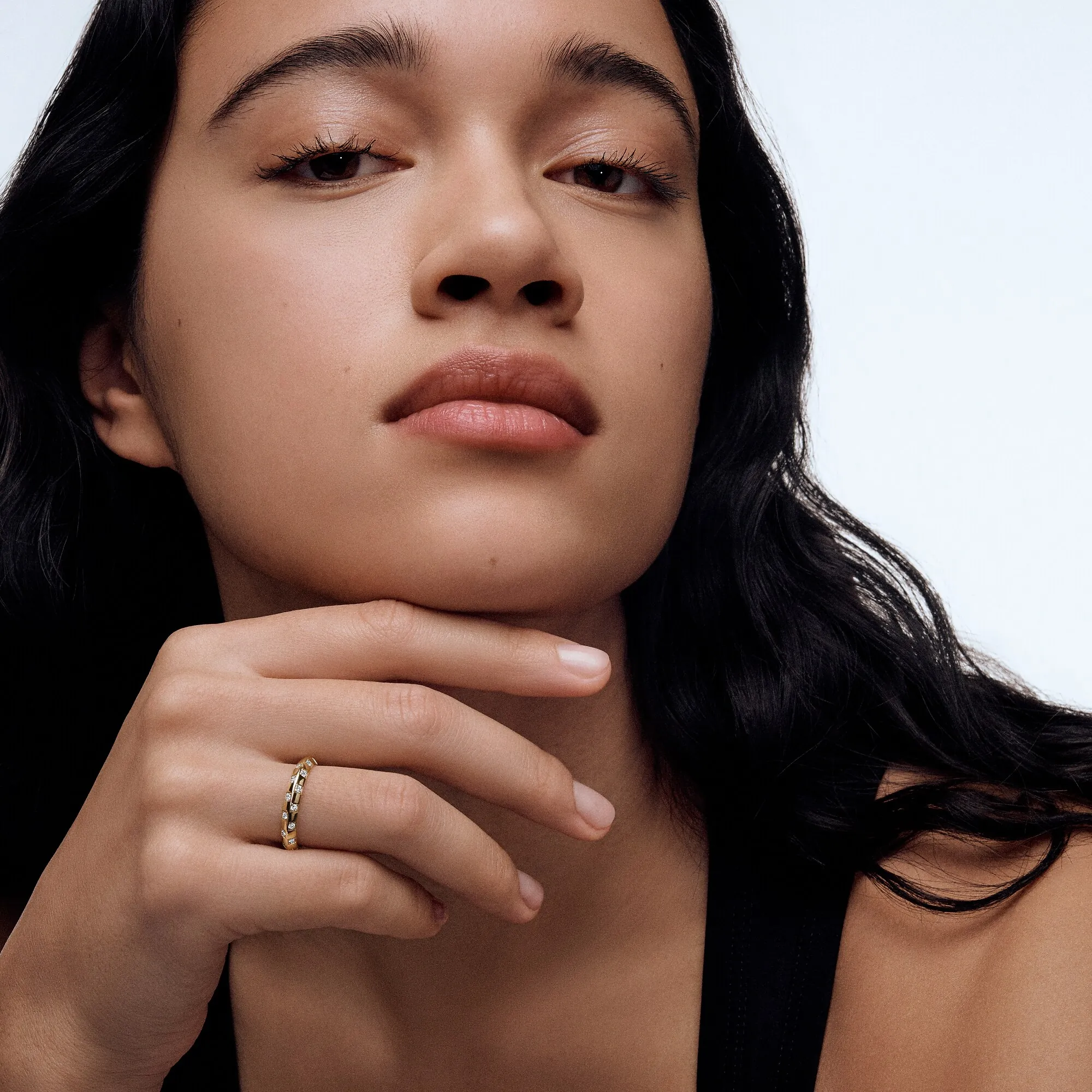 Louis Vuitton Le Damier de Louis Vuitton Small Ring, Yellow Gold and Diamonds - Jewelry - Categories Q0K17D