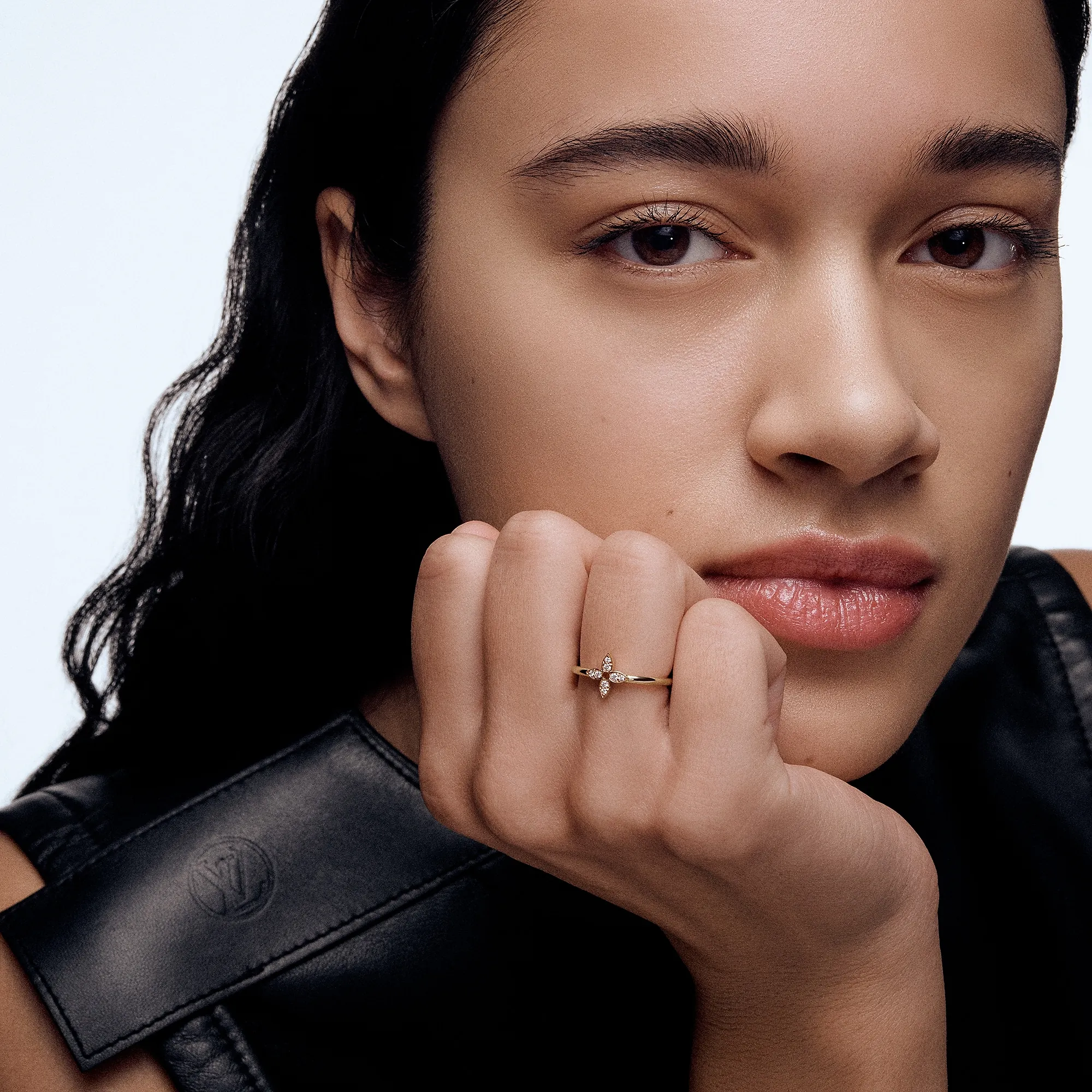 Louis Vuitton Idylle Blossom Single Ring, Pink Gold and Diamonds - Jewelry - Categories Q0Q50A