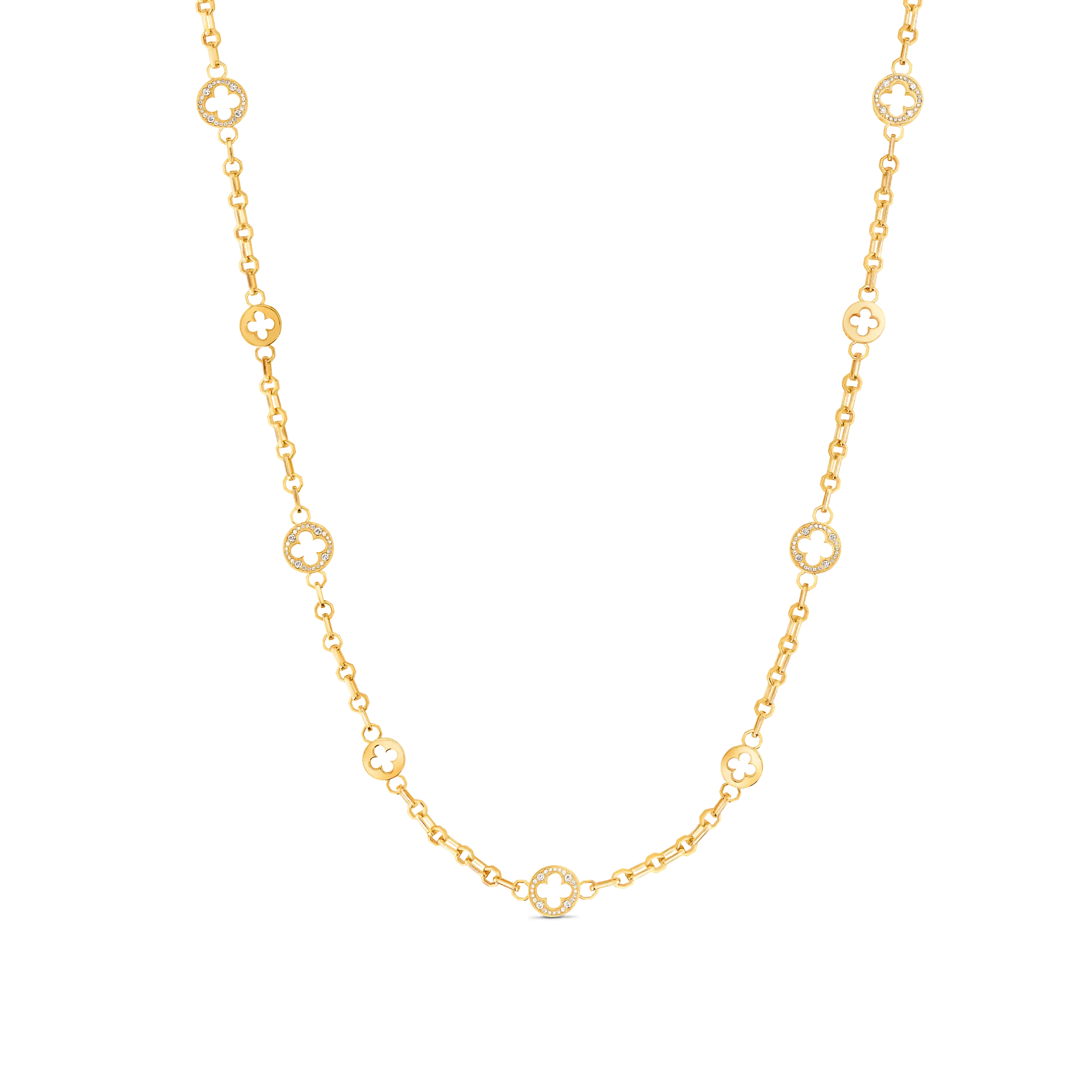 Louis Vuitton Empreinte Transformable Sautoir, Yellow Gold And Diamonds - Jewelry - Categories Q94545