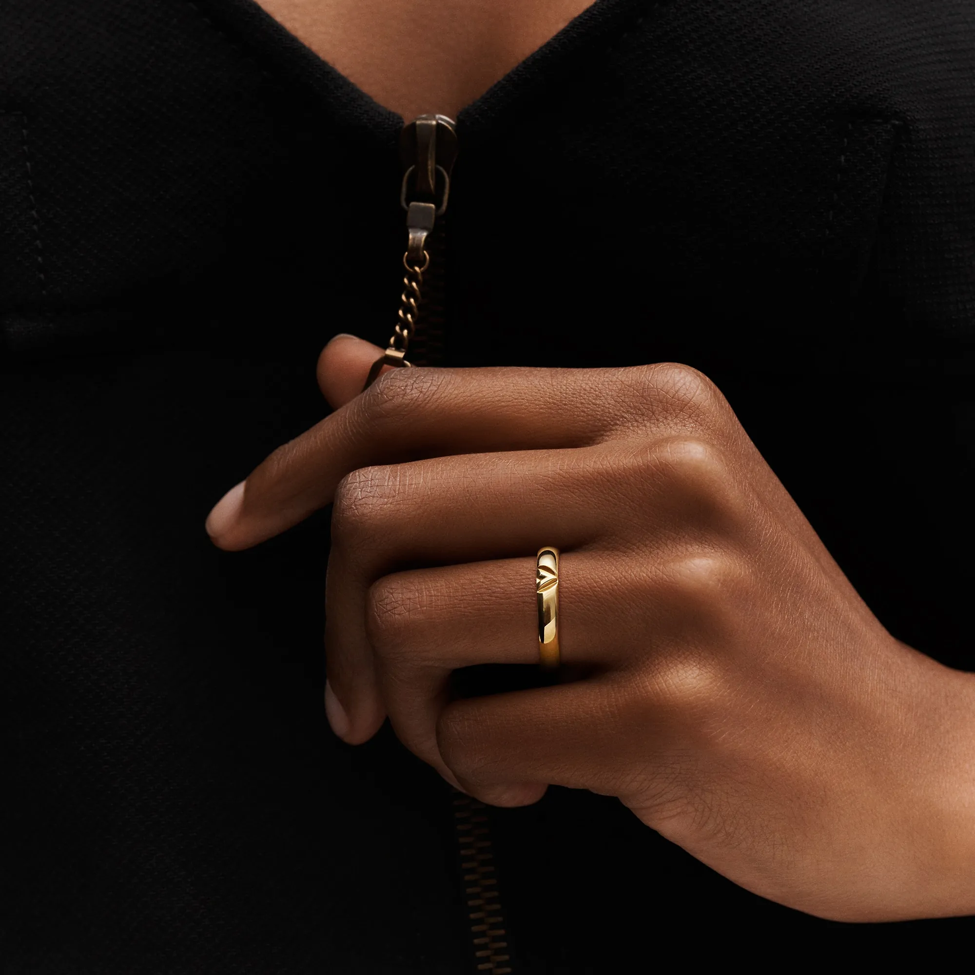 Louis Vuitton LV Volt Multi Wedding Band, Yellow Gold - Jewelry - Categories Q9O60A