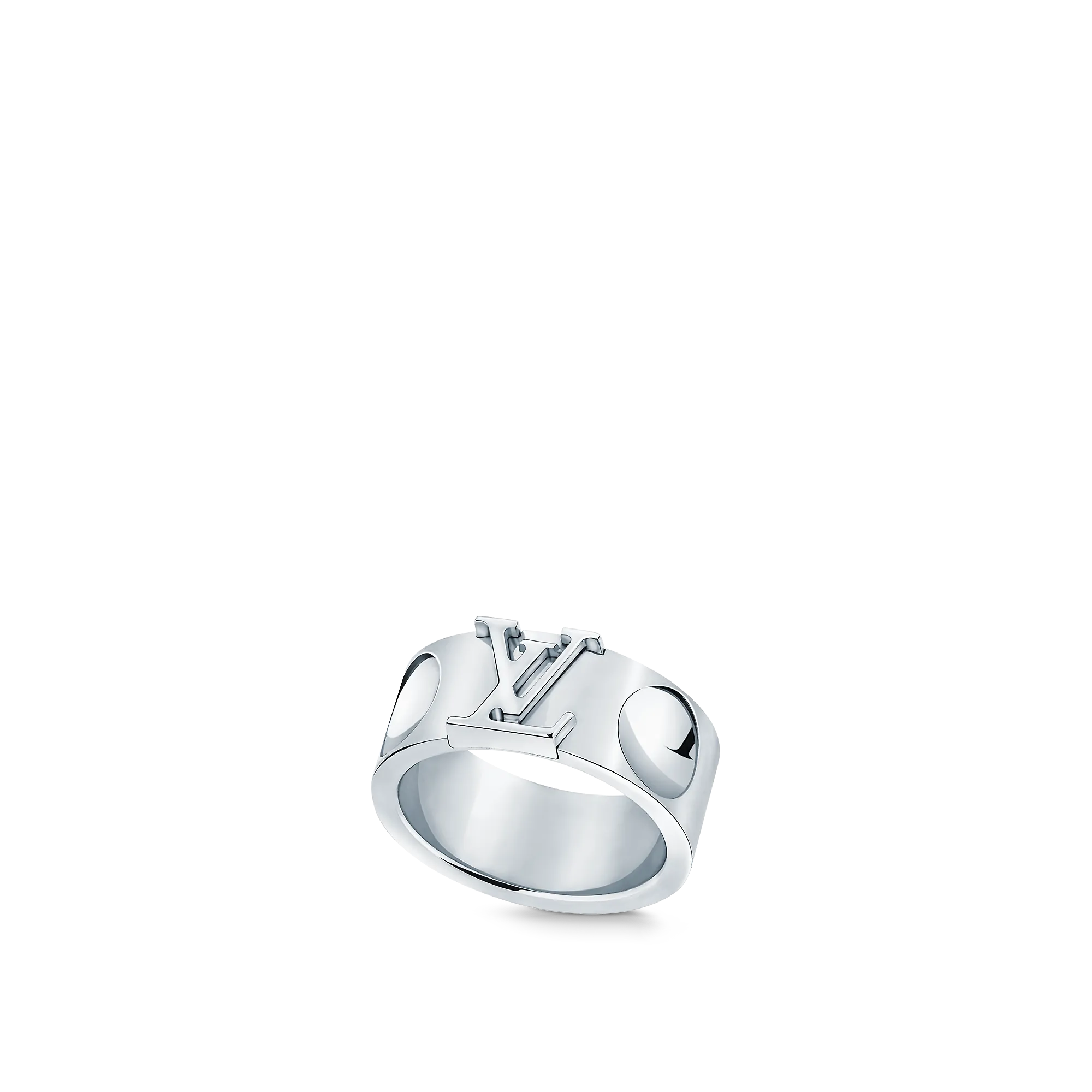 Louis Vuitton Empreinte Large Ring, White Gold - Jewelry - Categories Q9R86A