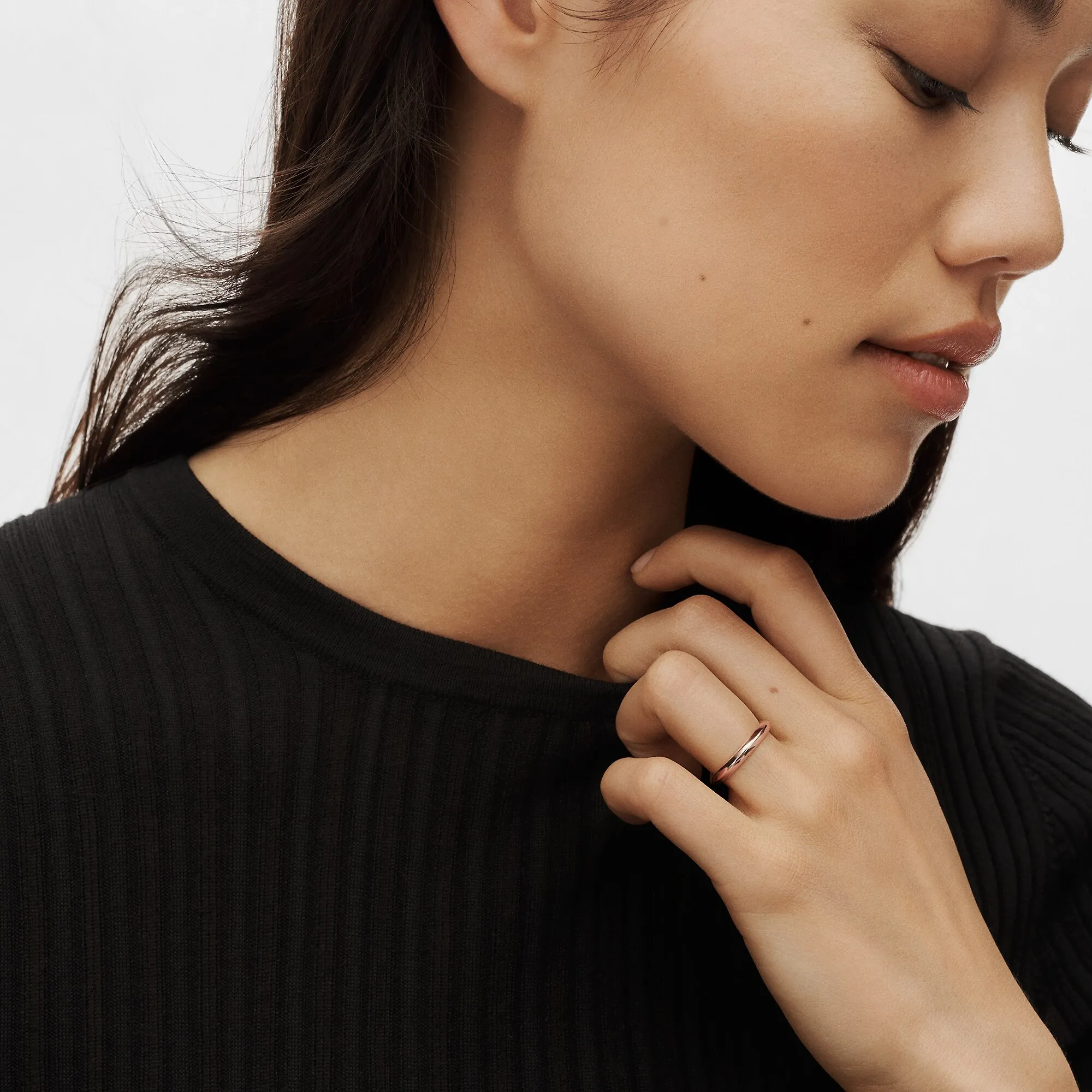 Louis Vuitton LV Diamonds 3mm Band, Pink Gold - Jewelry - Categories Q9Y50F