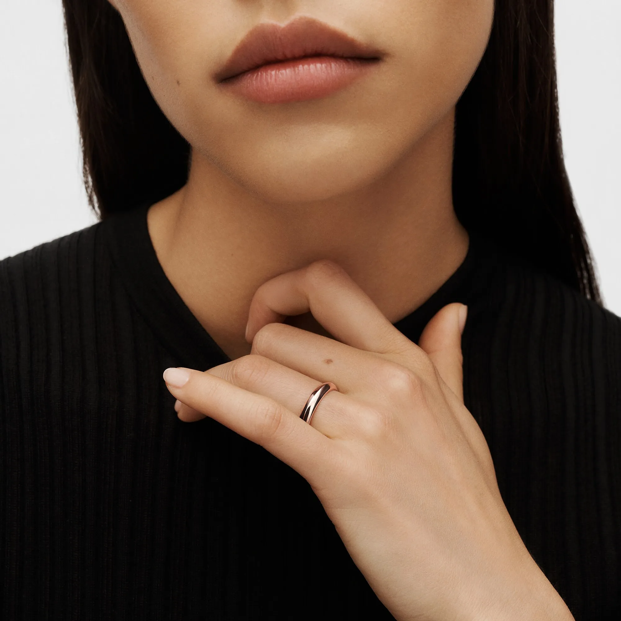 Louis Vuitton LV Diamonds 4mm Band, Pink Gold - Jewelry - Categories Q9Y52F