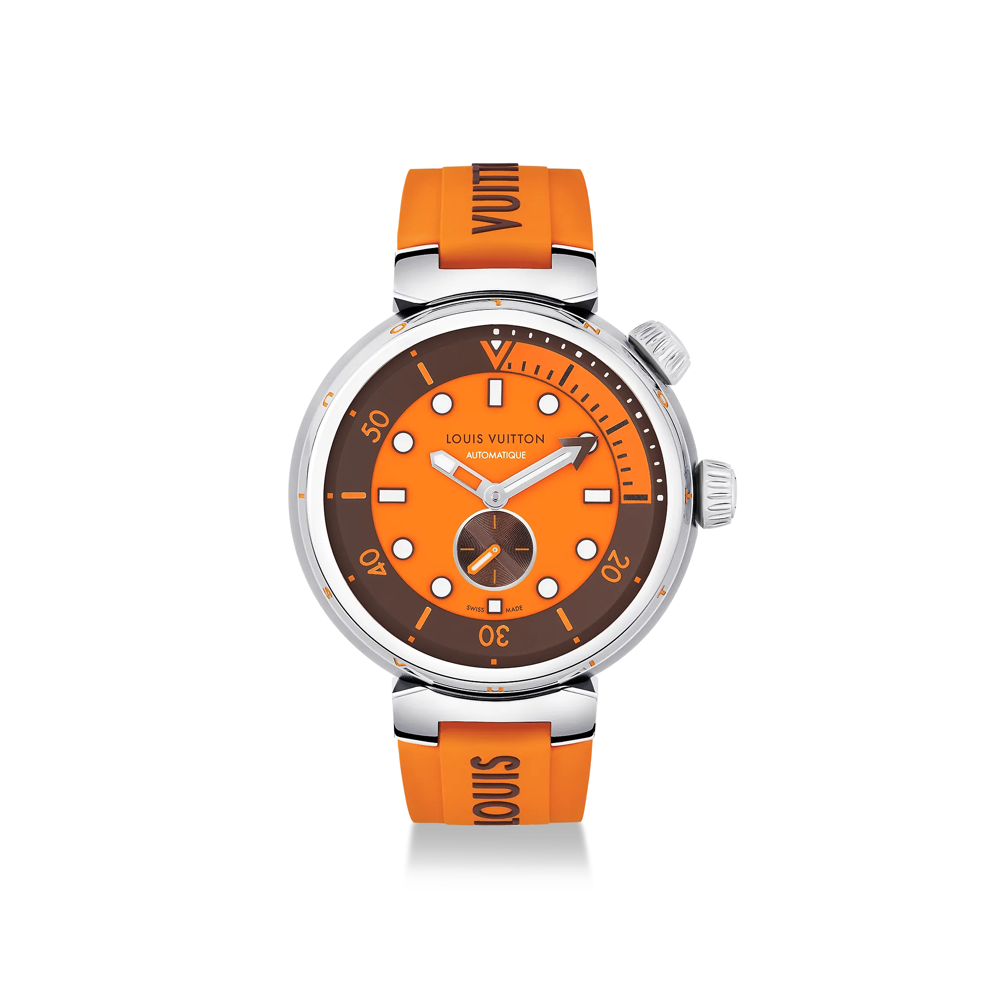 Louis Vuitton Tambour Street Diver, automatic, 44mm, steel - Watches - Traditional Watches QA172A