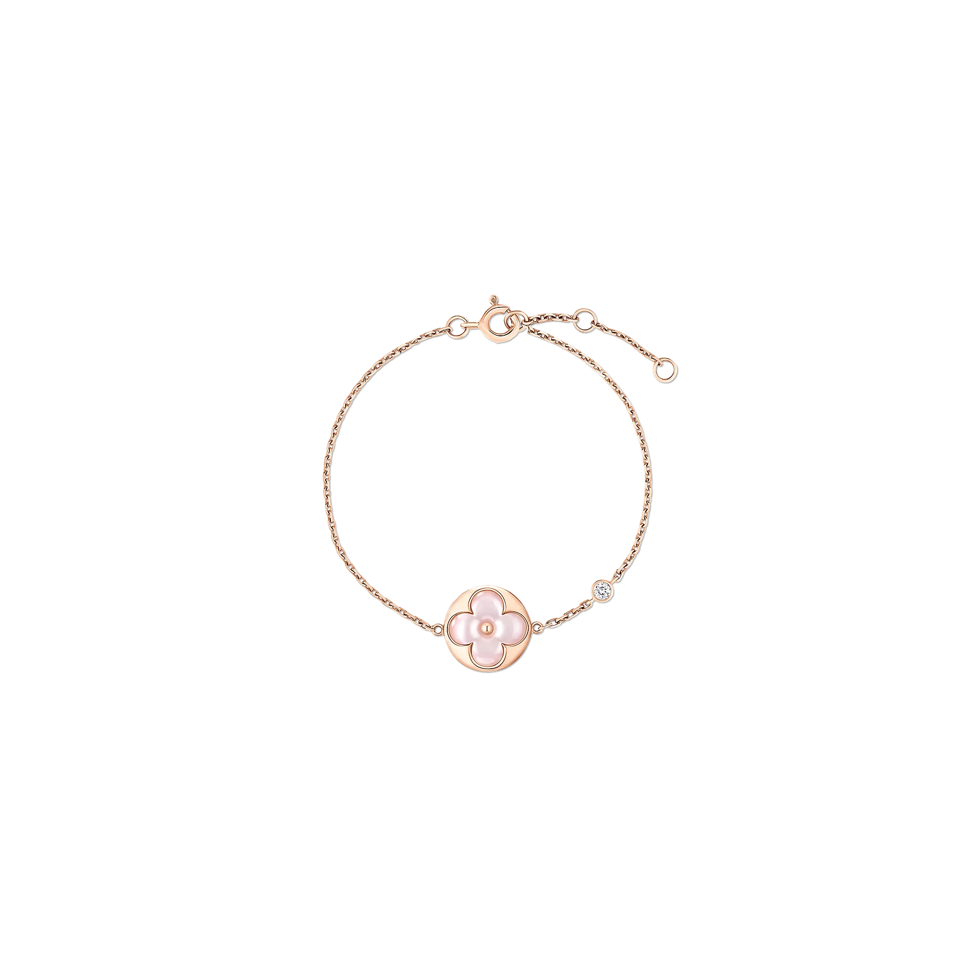 Louis Vuitton Color Blossom BB Sun Bracelet, Pink Gold, Pink Mother - of - Pearl And Diamond - Jewelry - Categories QA5117
