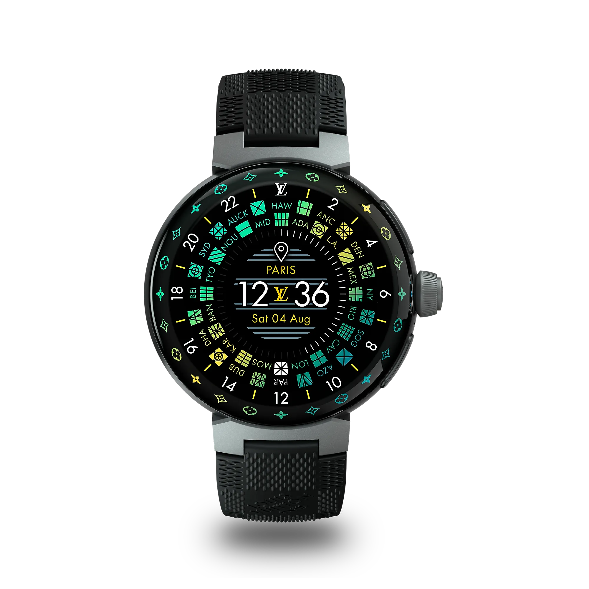 Louis Vuitton Tambour Horizon Light Up Connected Watch - Holiday Gifts - Holiday Gifts for Him QBB184