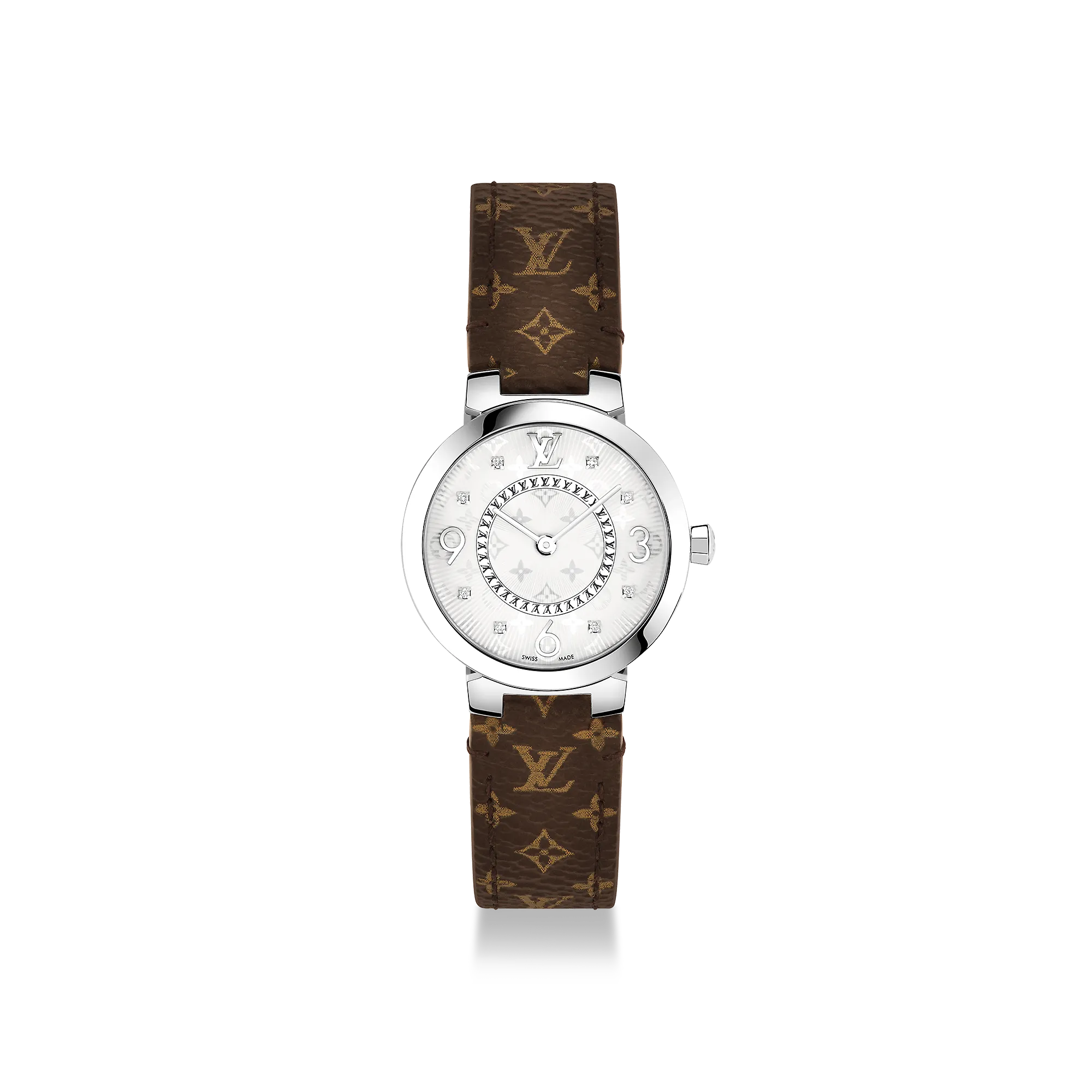 Louis Vuitton Tambour Slim Monogram 28 - Watches - Traditional Watches QBBB55