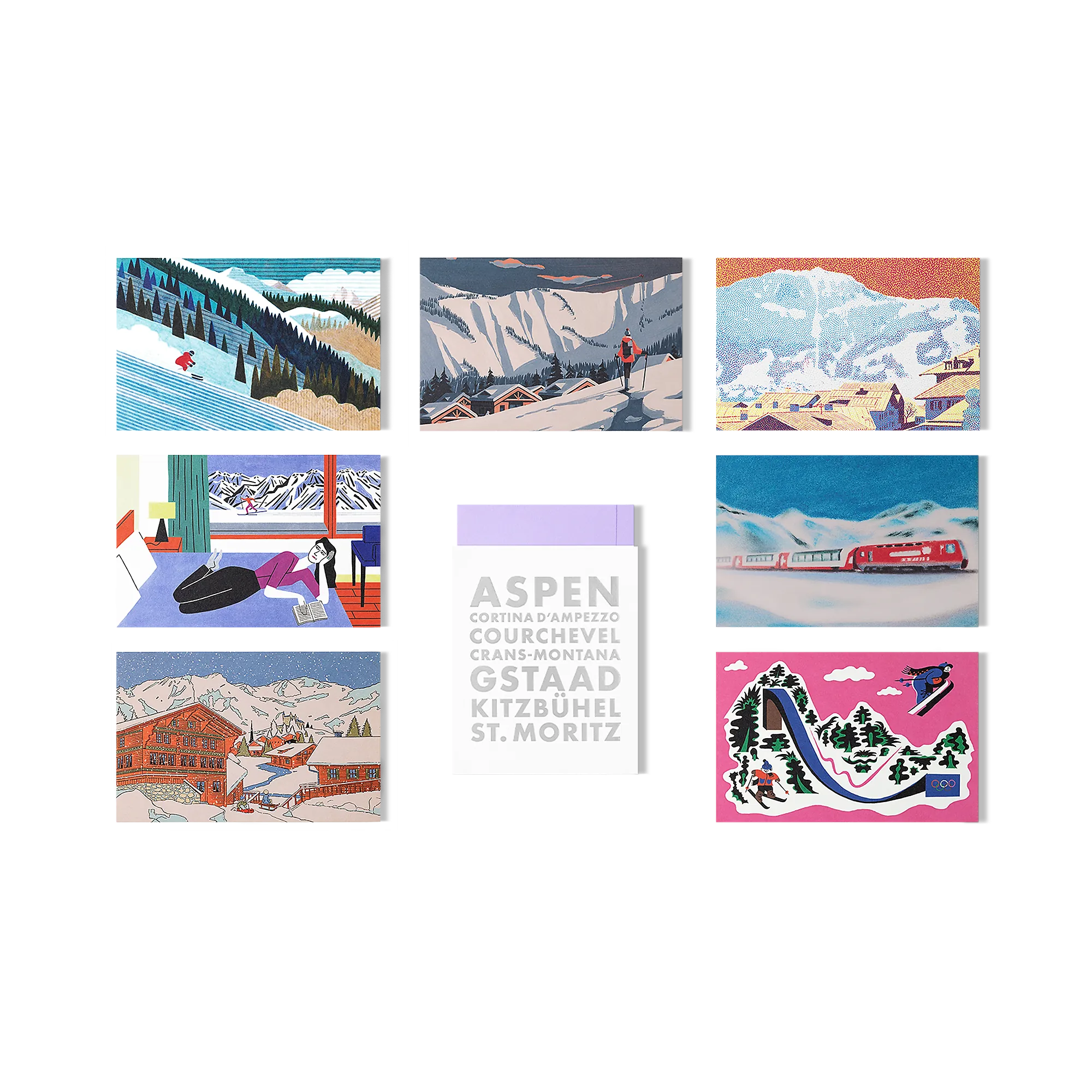 Louis Vuitton Winter City Guide box set, English Version - Trunks, Travel and Home - Library R09294