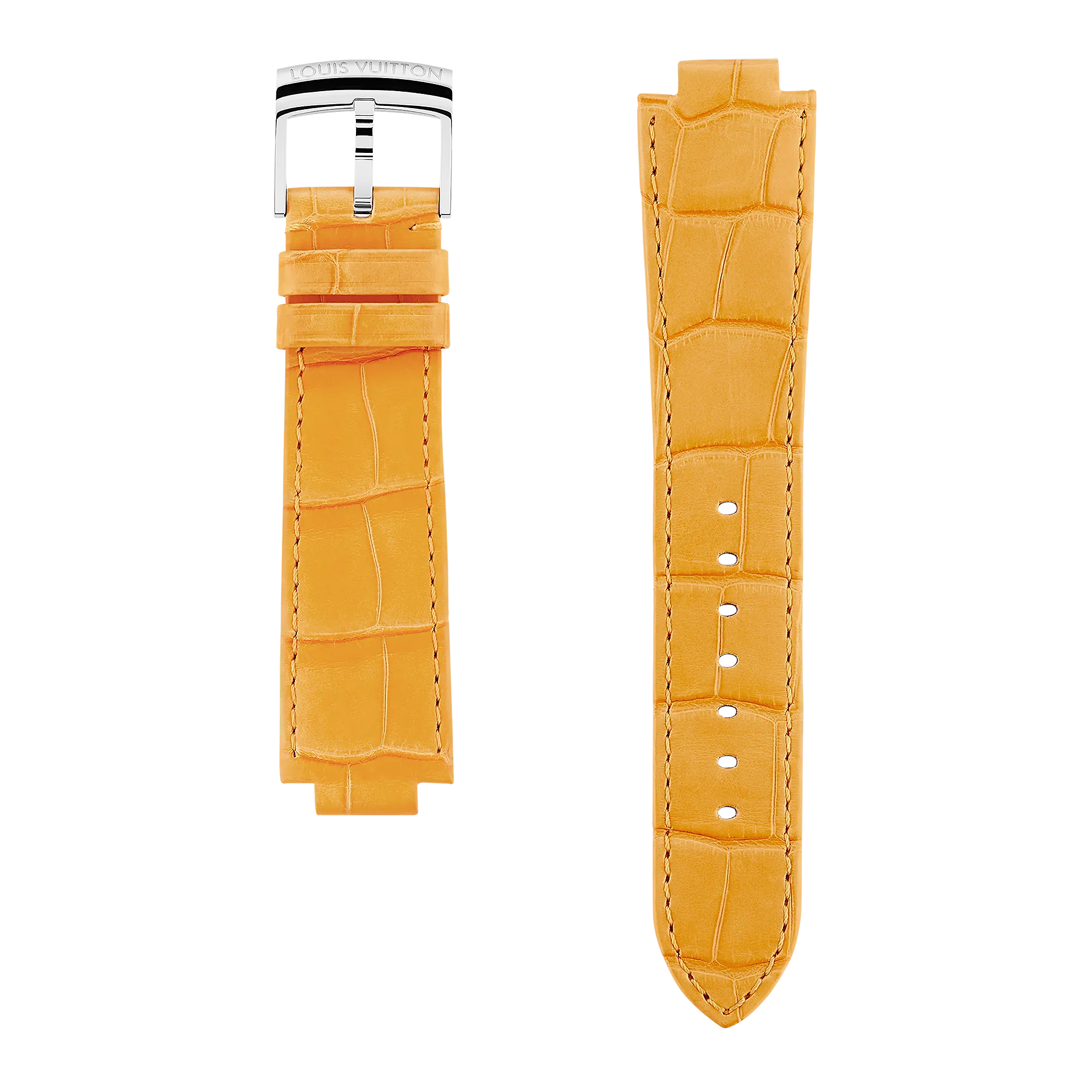 Louis Vuitton STRAP TAMBOUR ALLIGATOR YELLOW L/L - Watches - Traditional Watches R15090