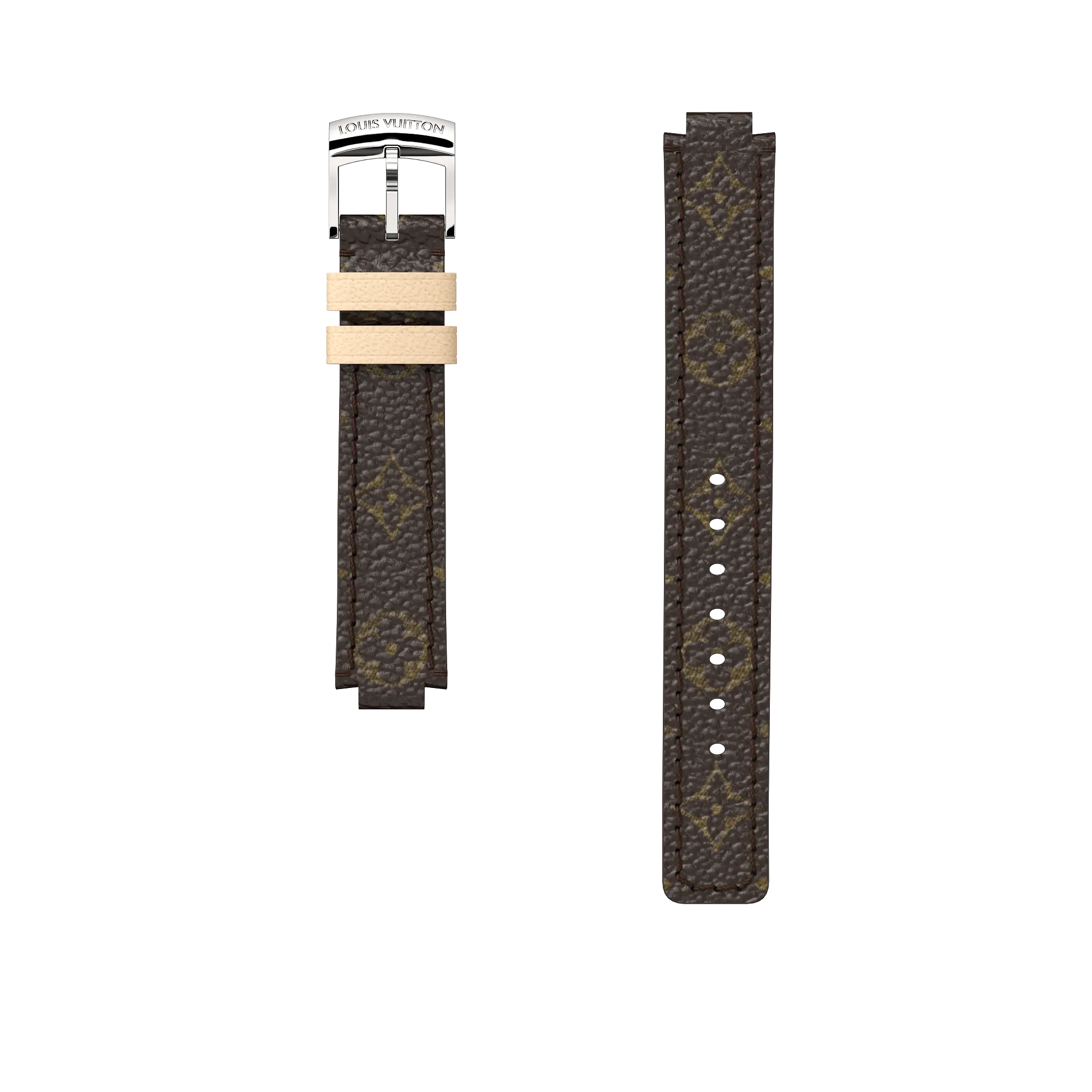 Louis Vuitton Tambour Monogram Canvas Strap - Watches - Connected Watches R15961 Louis Vuitton Tambour Monogram Canvas Strap - Watches - Connected Watches R15961