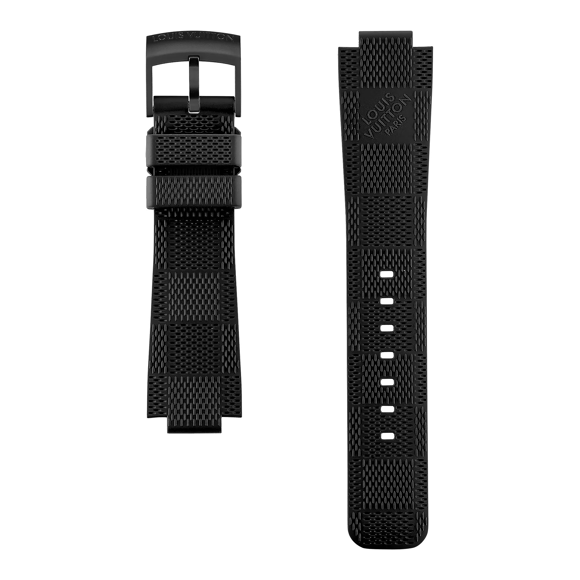 Louis Vuitton Tambour Damier Rubber Strap - Watches - Traditional Watches R16028