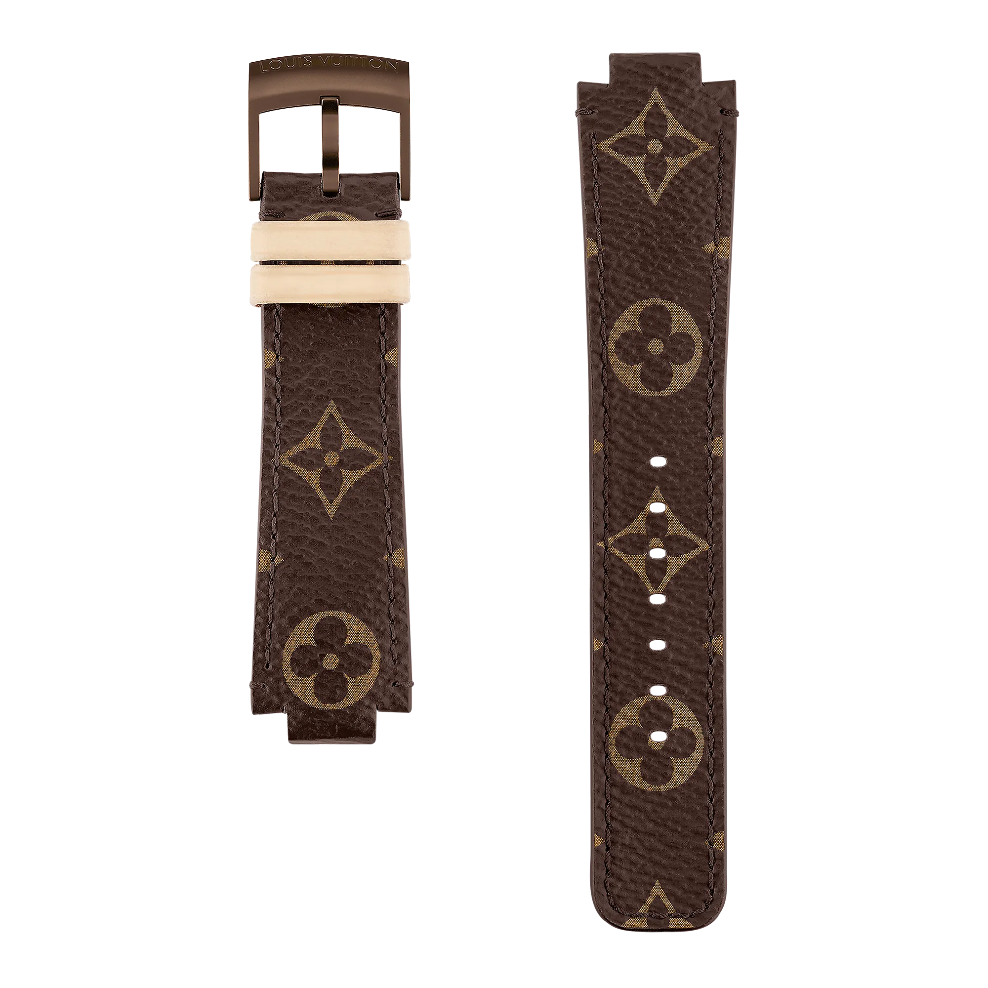 Louis Vuitton Tambour Monogram Canvas Strap - Watches - Connected Watches R17891 Louis Vuitton Tambour Monogram Canvas Strap - Watches - Connected Watches R17891
