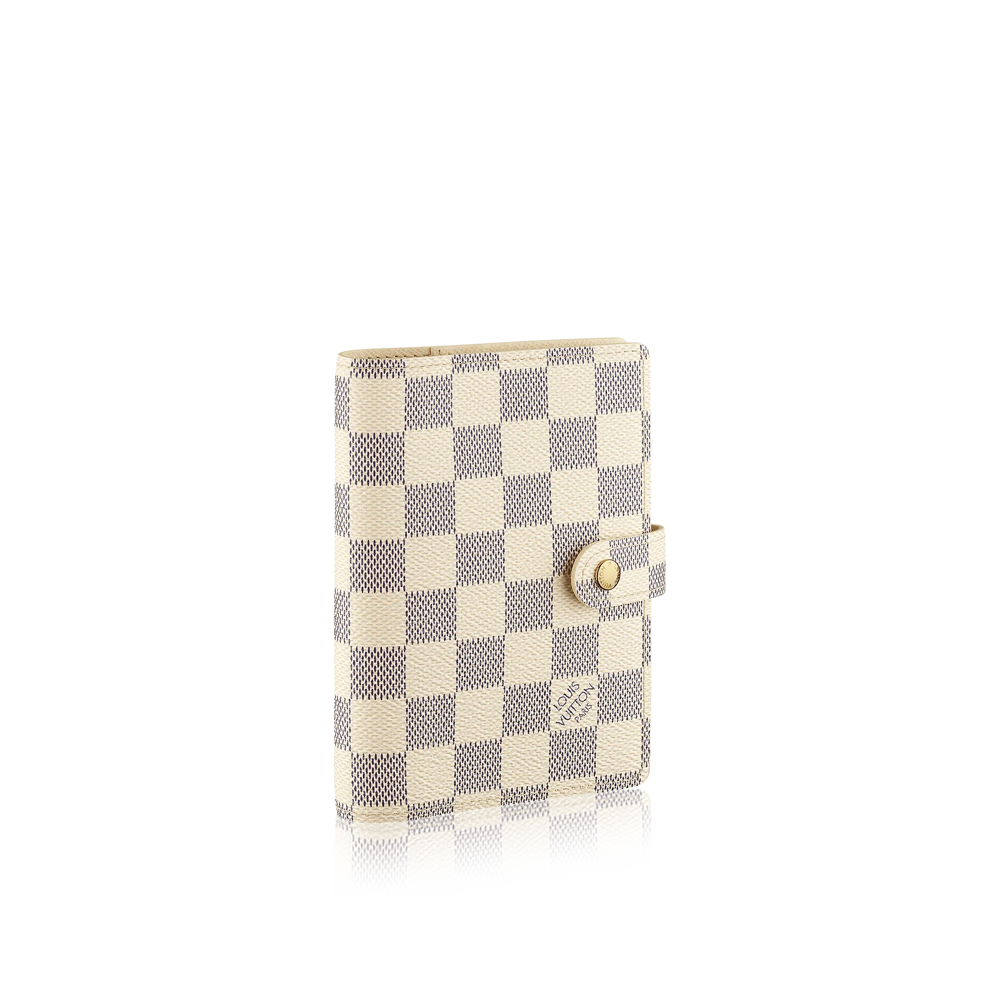 Louis Vuitton Small Ring Agenda Cover Damier Azur Canvas - Women - Personalization R20706