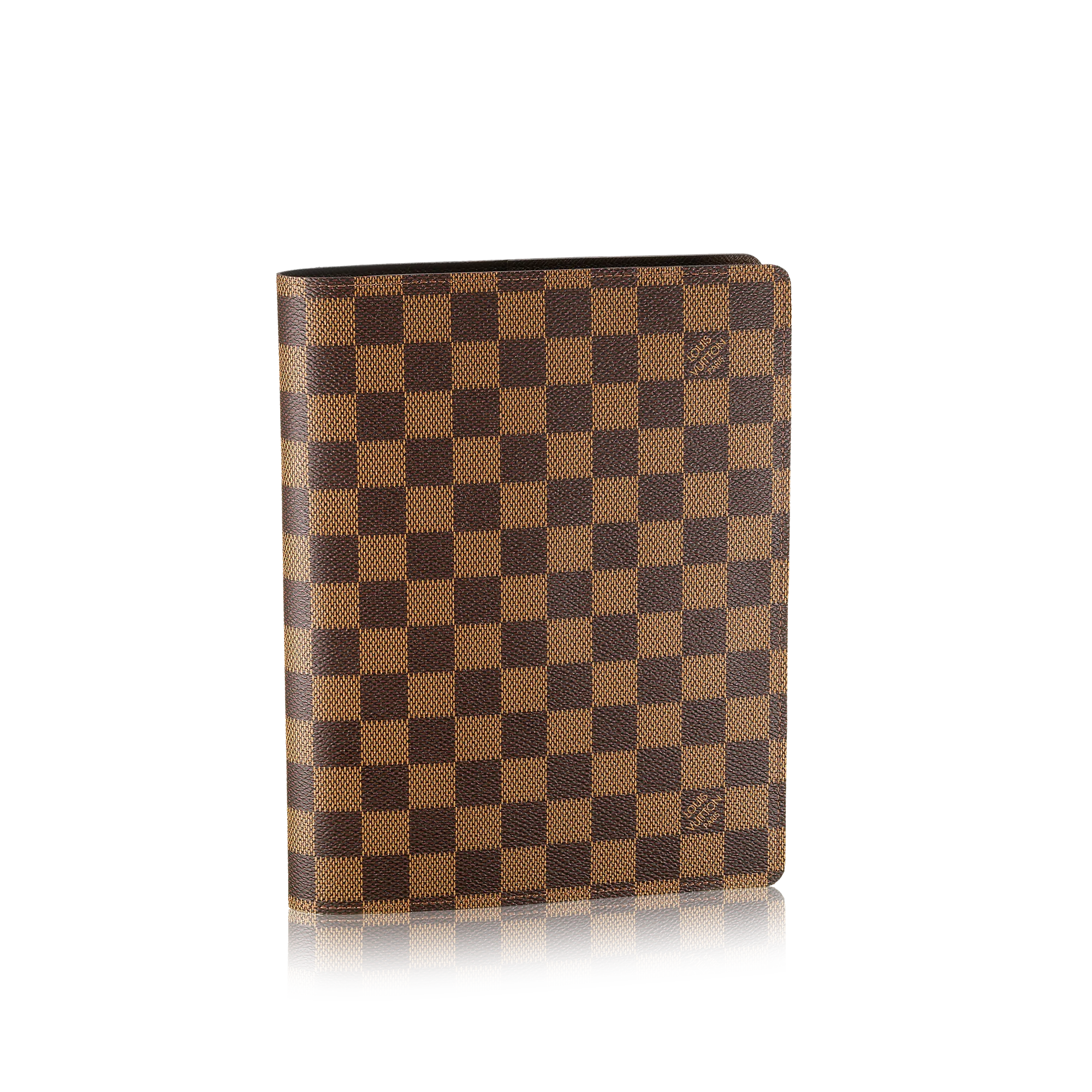 Louis Vuitton Desk Agenda Cover Damier Ebene - Women - Personalization R21065