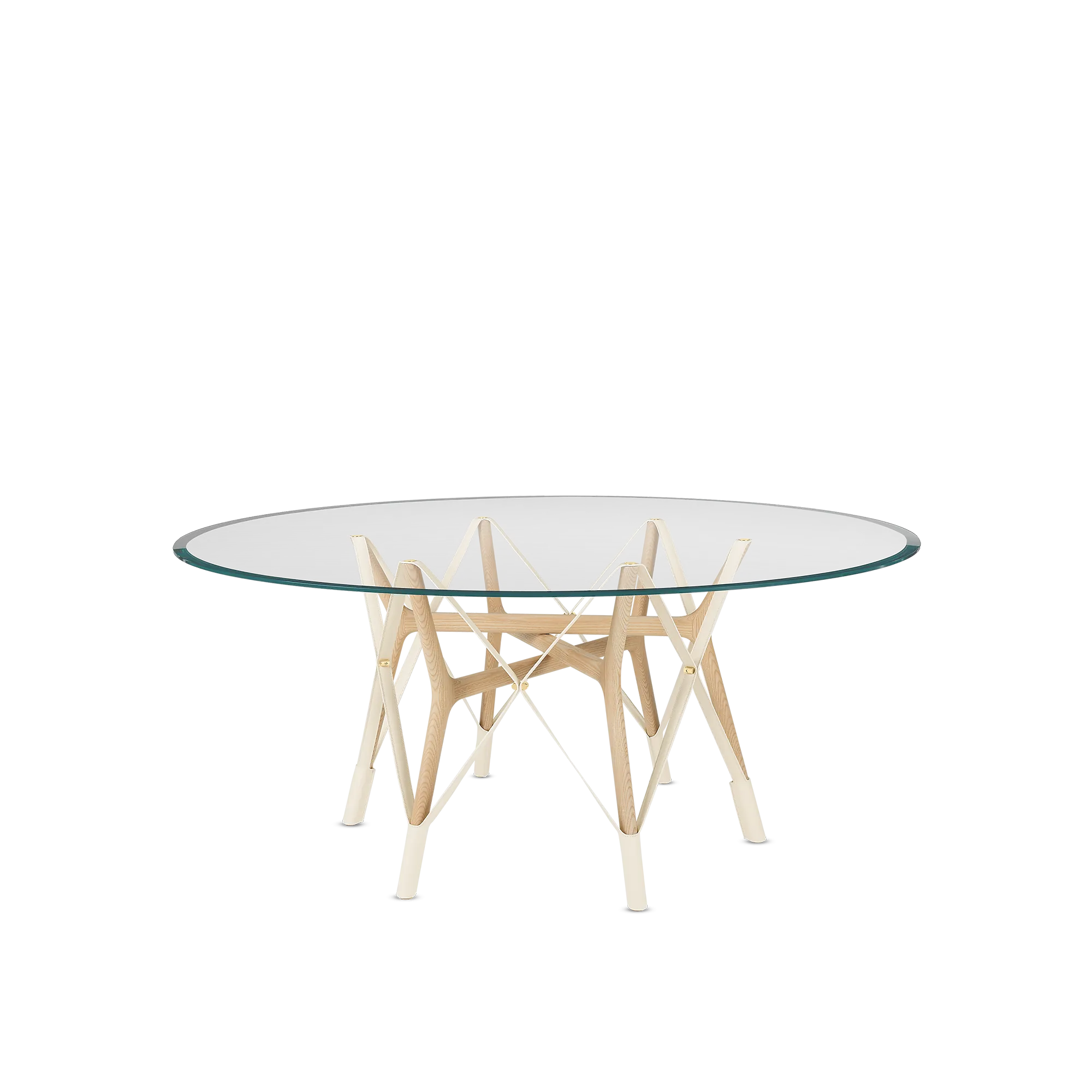 Louis Vuitton Serpentine Table MM By Atelier Oï - Trunks, Travel and Home - Home and Art of Dining R95048 Milk