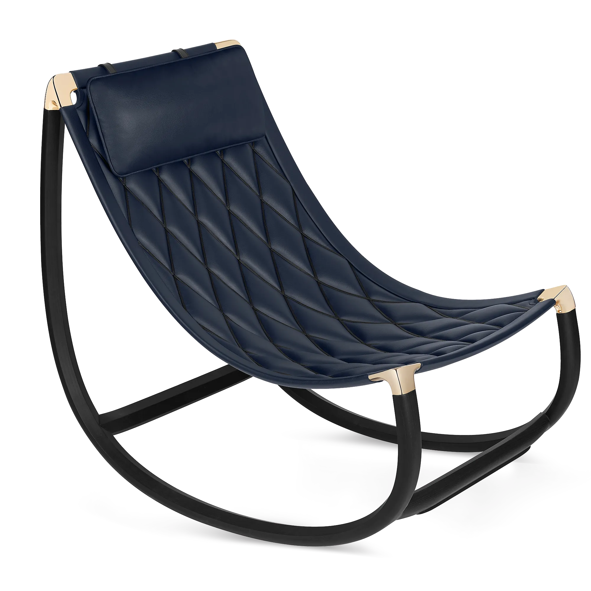 Louis Vuitton Lune Chair By Marcel Wanders - Art of Living - Home R95589 Dark Blue