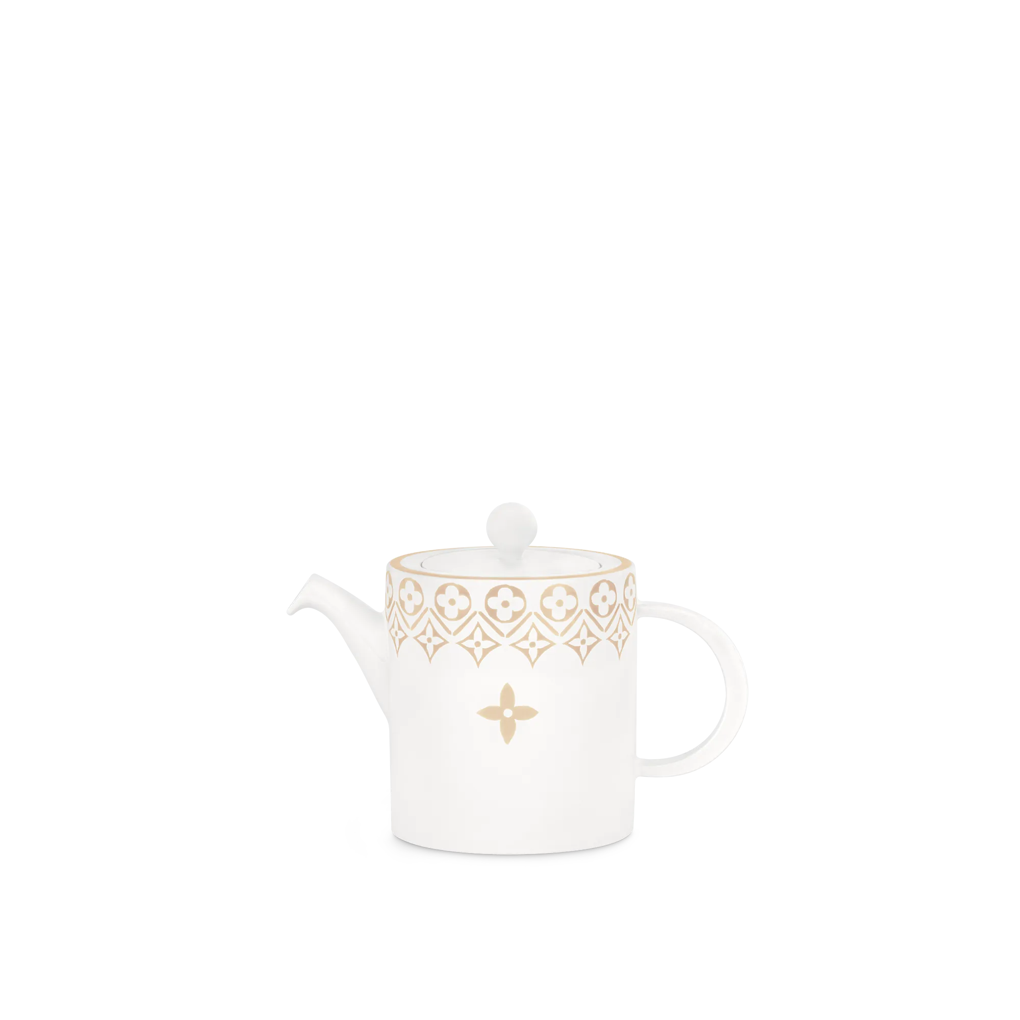 Louis Vuitton Teapot Monogram Flower Tile - Art of Living - Home R95758 Beige
