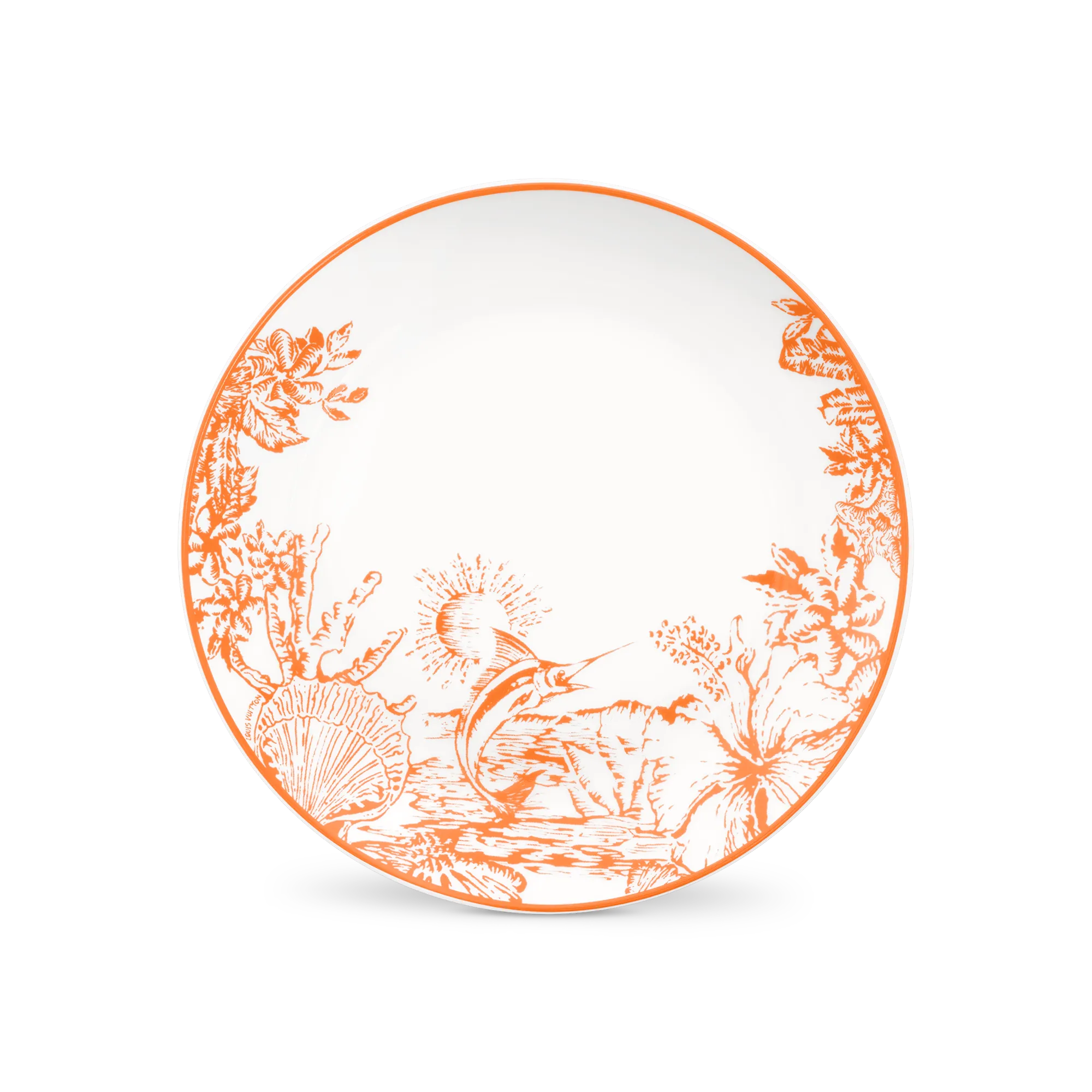 Louis Vuitton Set Of 2 Side Plates LV By The Pool - Art of Living - Home R95811