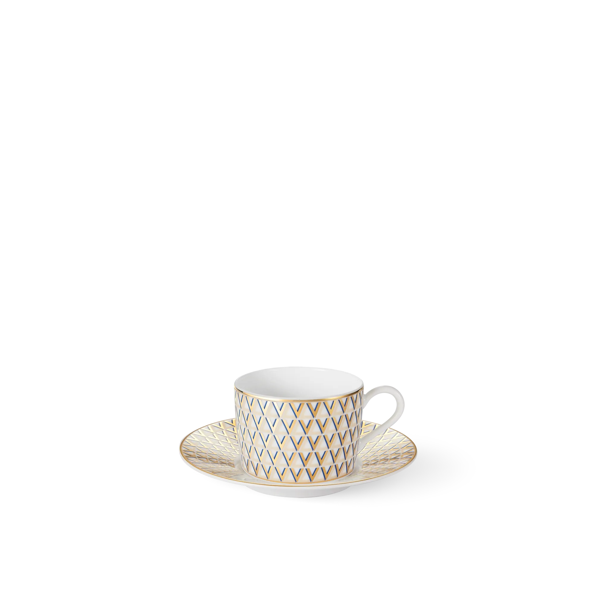 Louis Vuitton Splendor Set of 2 Teacups and Saucers - Trunks, Travel and Home - Home and Art of Dining R95953