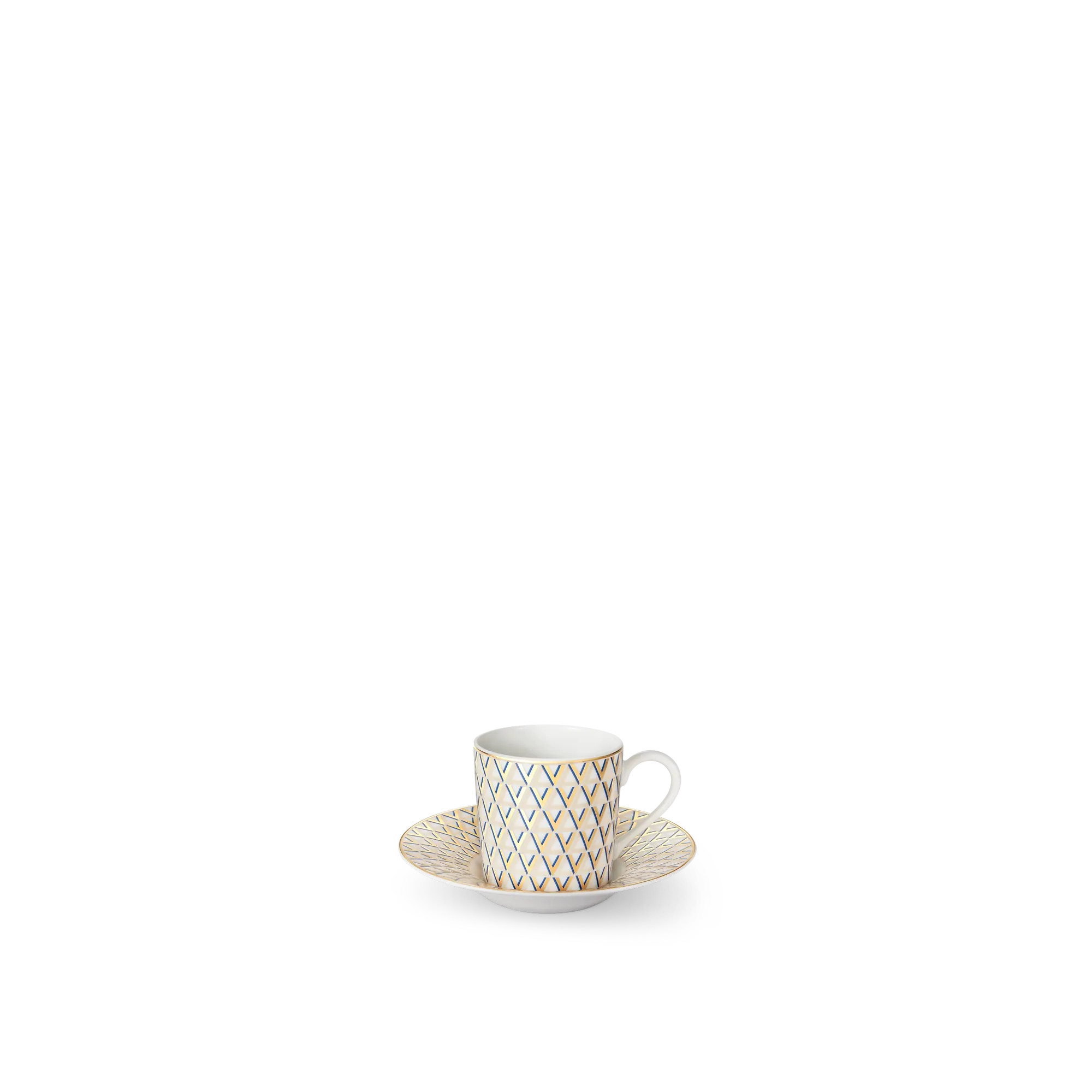 Louis Vuitton Splendor Set of 2 Coffee Cups and Saucers - Trunks, Travel and Home - Home and Art of Dining R95956