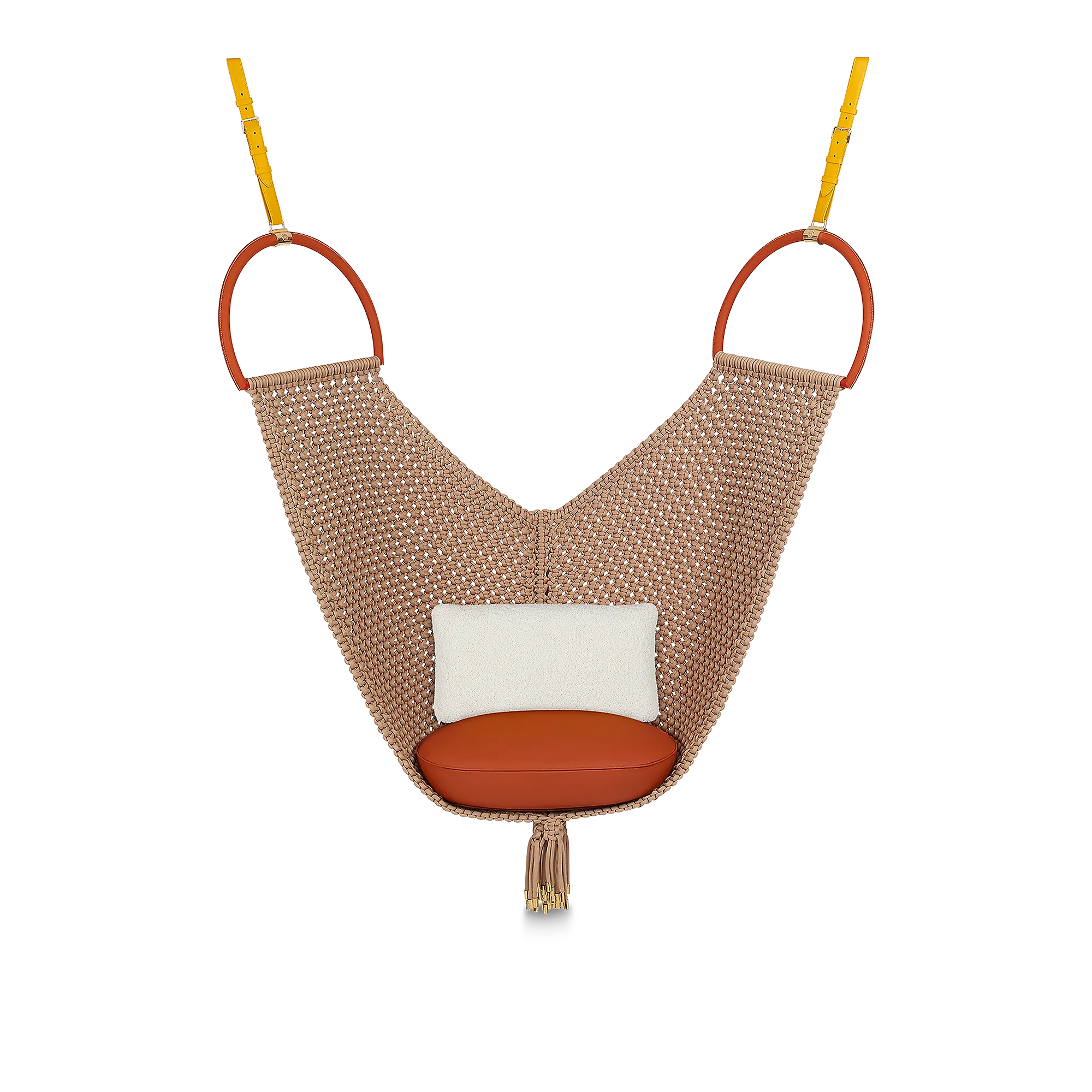 Louis Vuitton Swing Chair by Patricia Urquiola - Art of Living - Home R96139 Caramel Cream