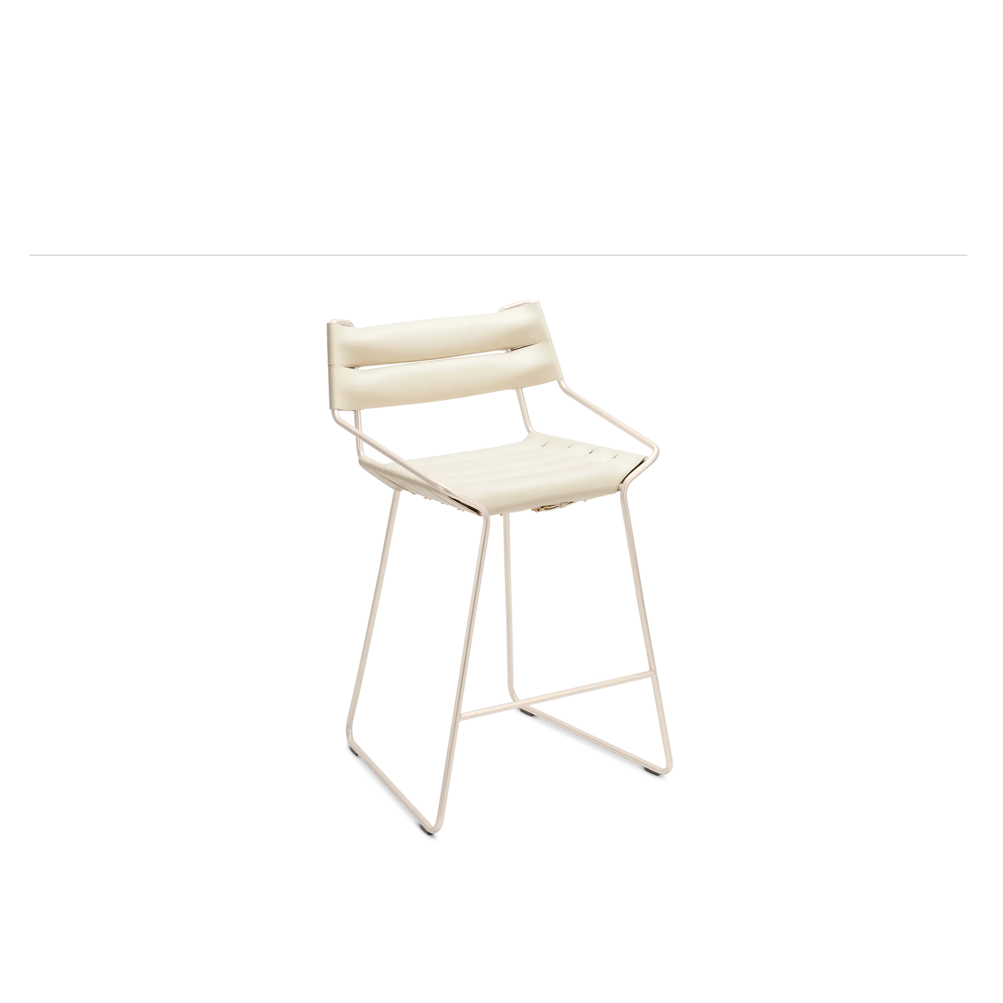 Louis Vuitton Belt Bar Stool By Atelier Oi - Art of Living - Home R96634 Milk / Champagne