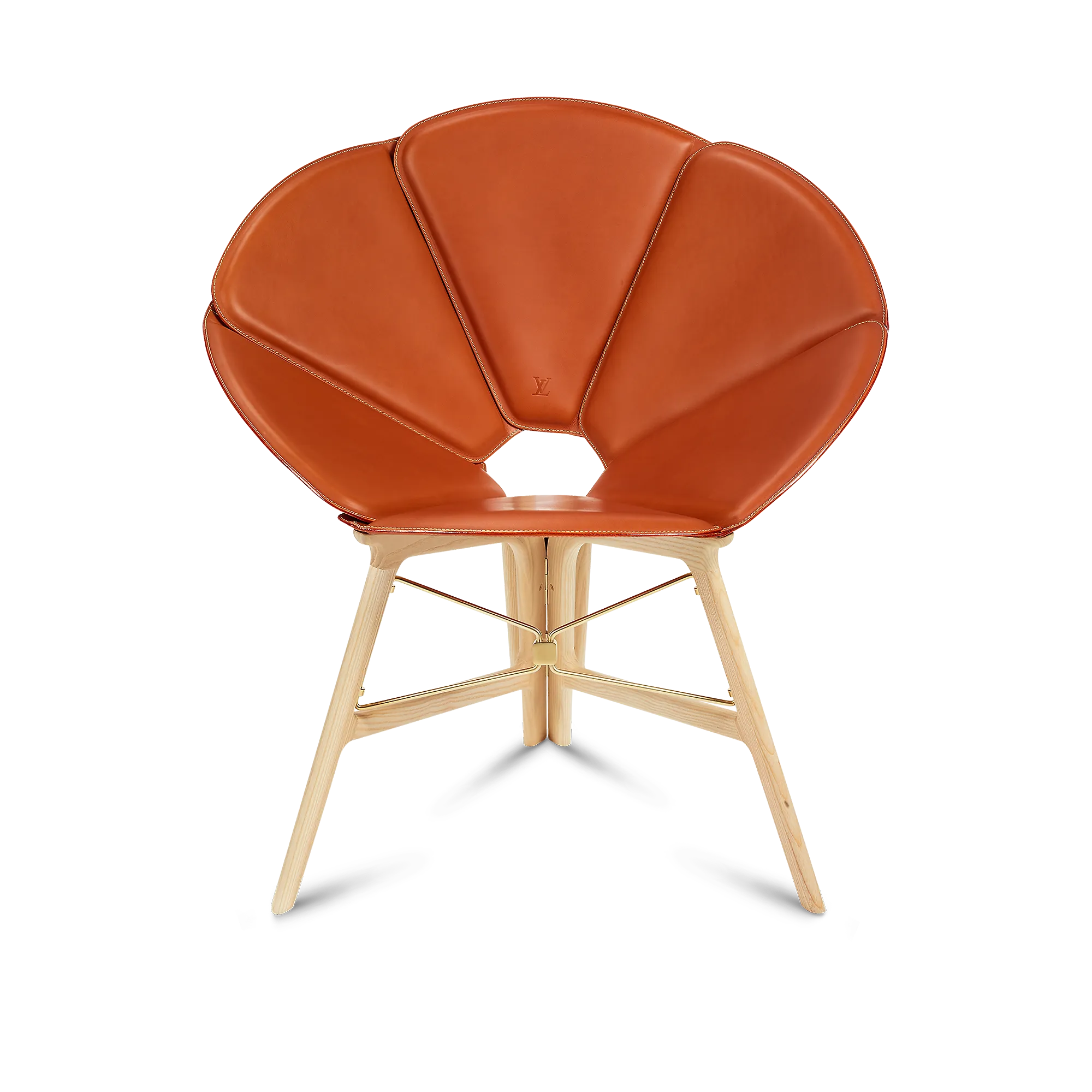 Louis Vuitton Concertina Chair By Raw Edges - Art of Living - Home R96666 Caramel