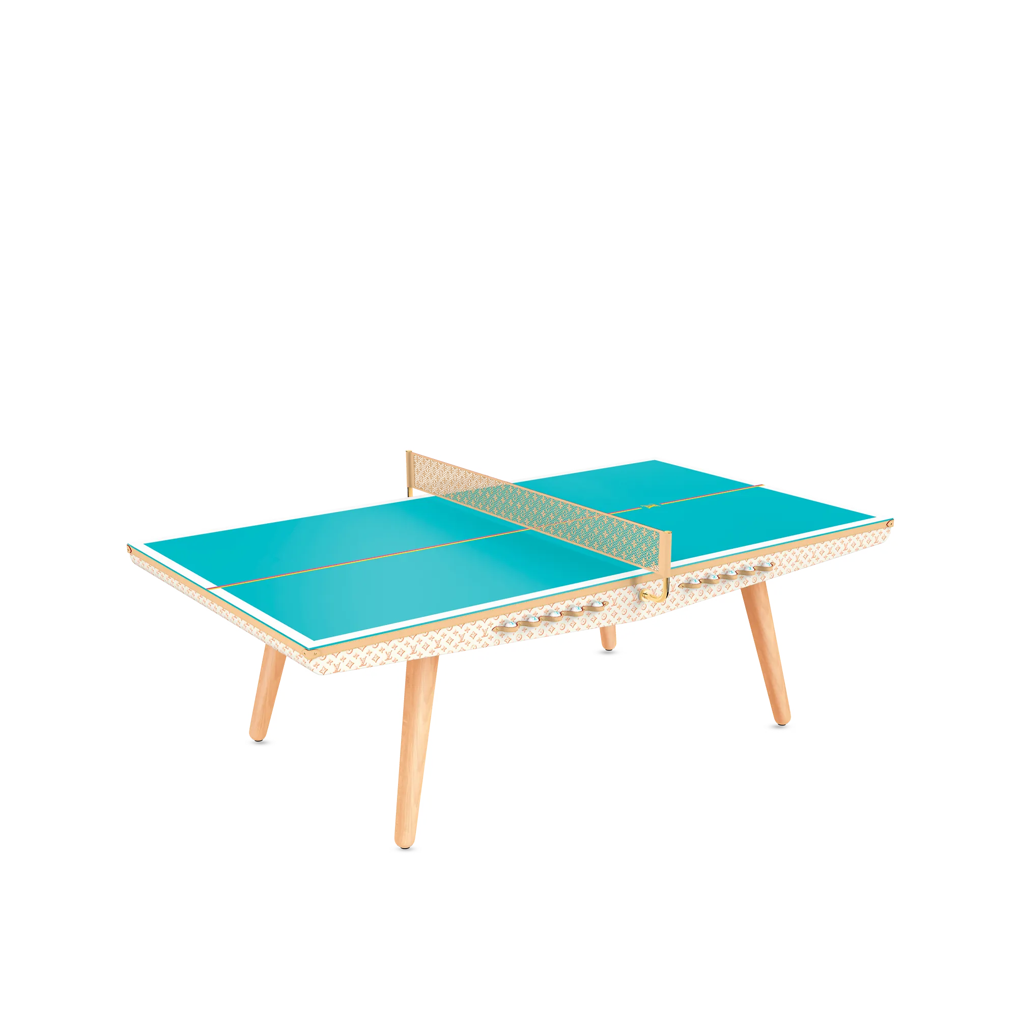 Louis Vuitton Ping-Pong Table Canvas domestic size - Art of Living - Sports and Lifestyle R96801 Monogram Back To School / Turquoise