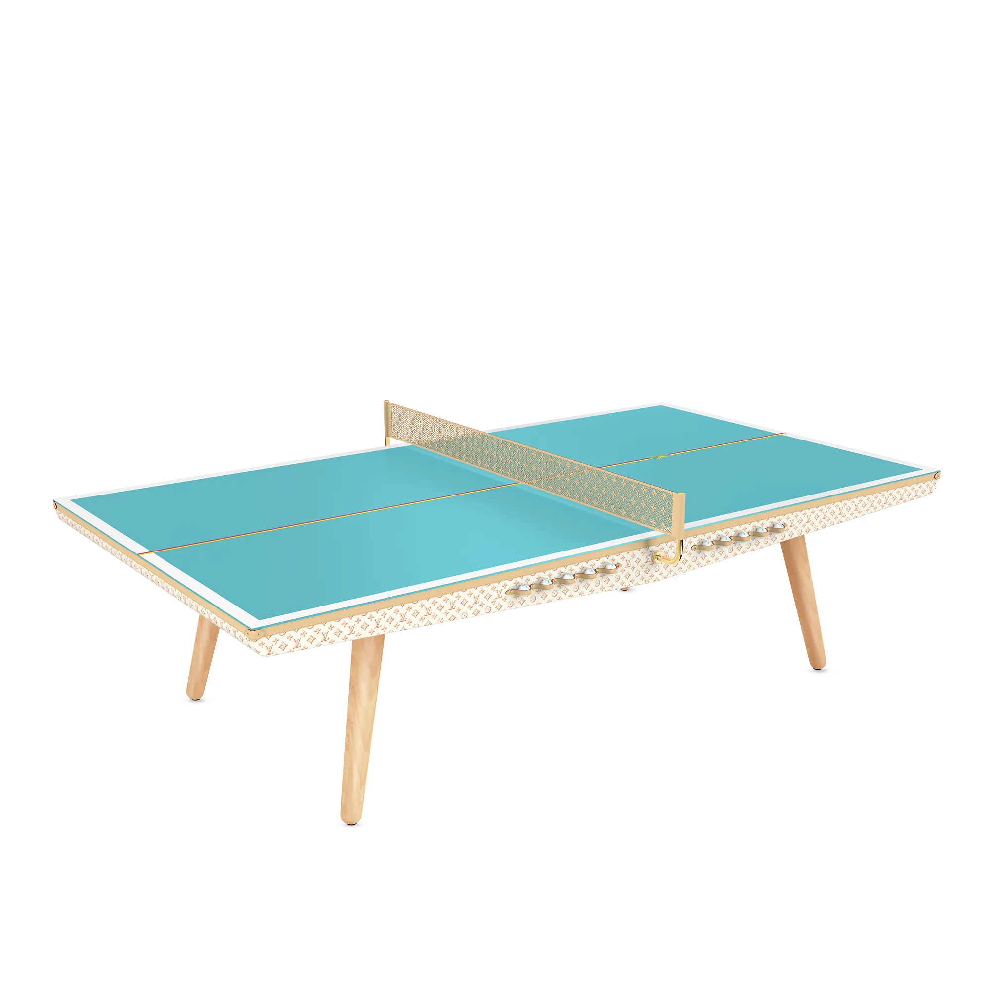 Louis Vuitton Ping - Pong Table Canvas professional size Leather & Other Material - Trunks, Travel and Home - Sport and Games R96966 Monogram Back To School / Turquoise Louis Vuitton Ping - Pong Table Canvas professional size Leather & Other Material - Trunks, Travel and Home - Sport and Games R96966 Monogram Back To School / Turquoise