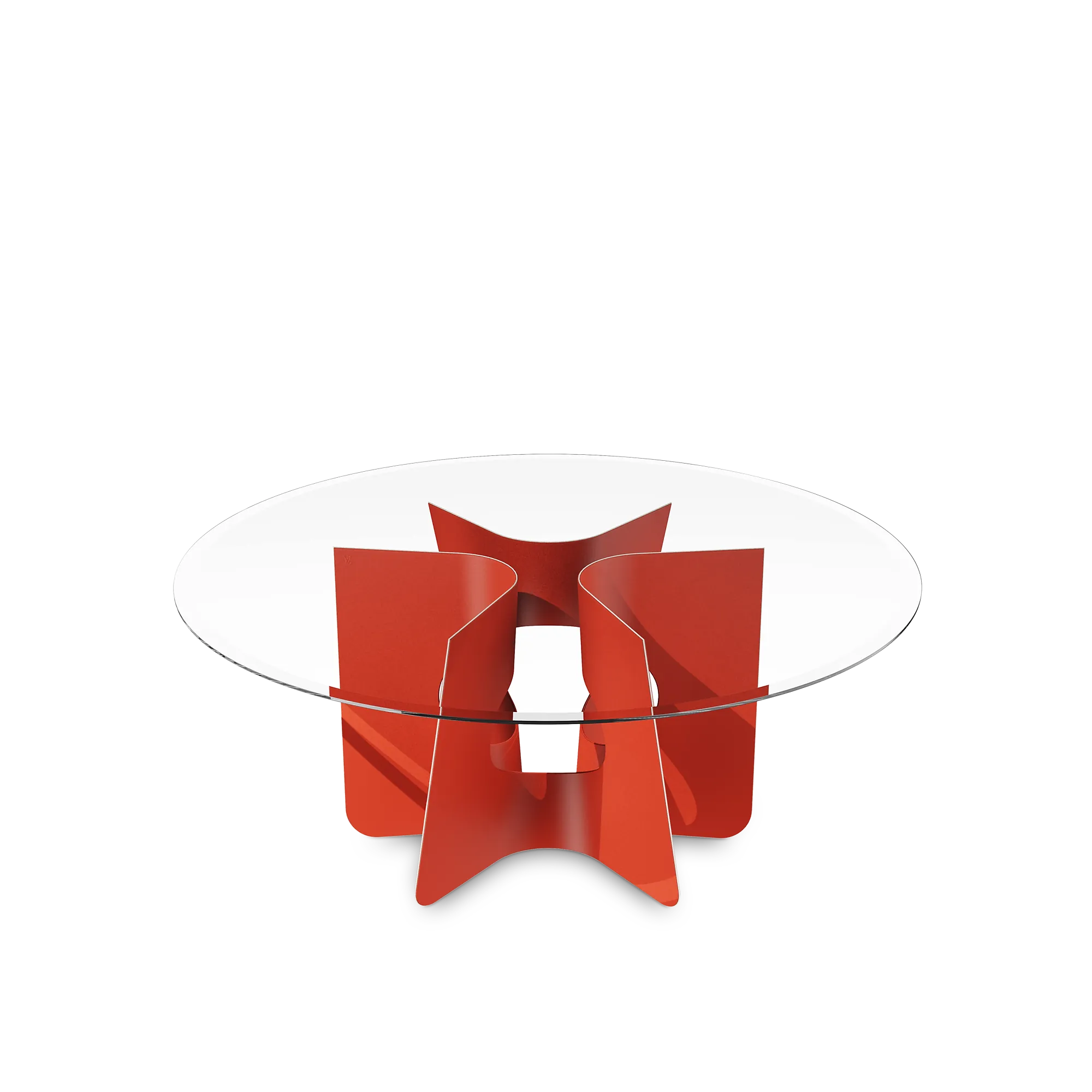 Louis Vuitton Cosmic Table GM Bevelled By Raw Edges - Trunks, Travel and Home - Home and Art of Dining R97274 Coral