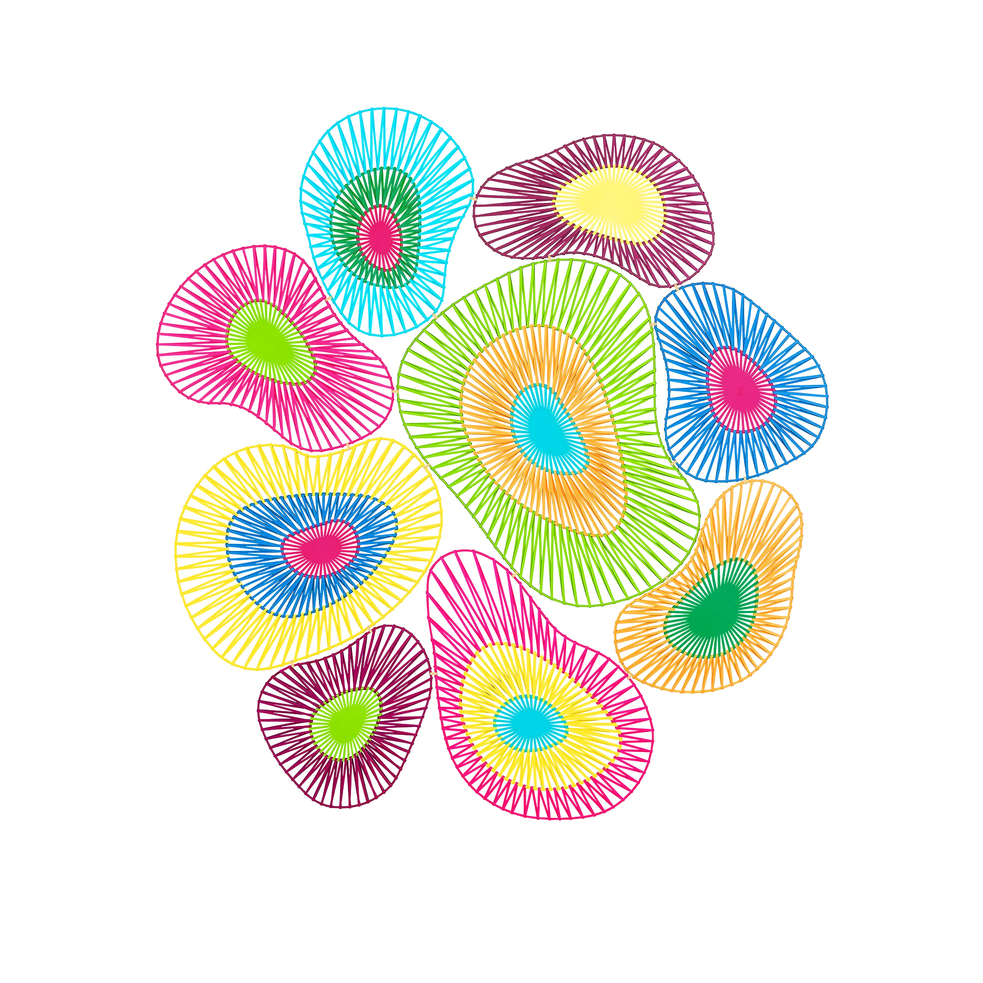 Louis Vuitton Aguacate by Campana Brothers - Art of Living - Home R97283 Multicolored