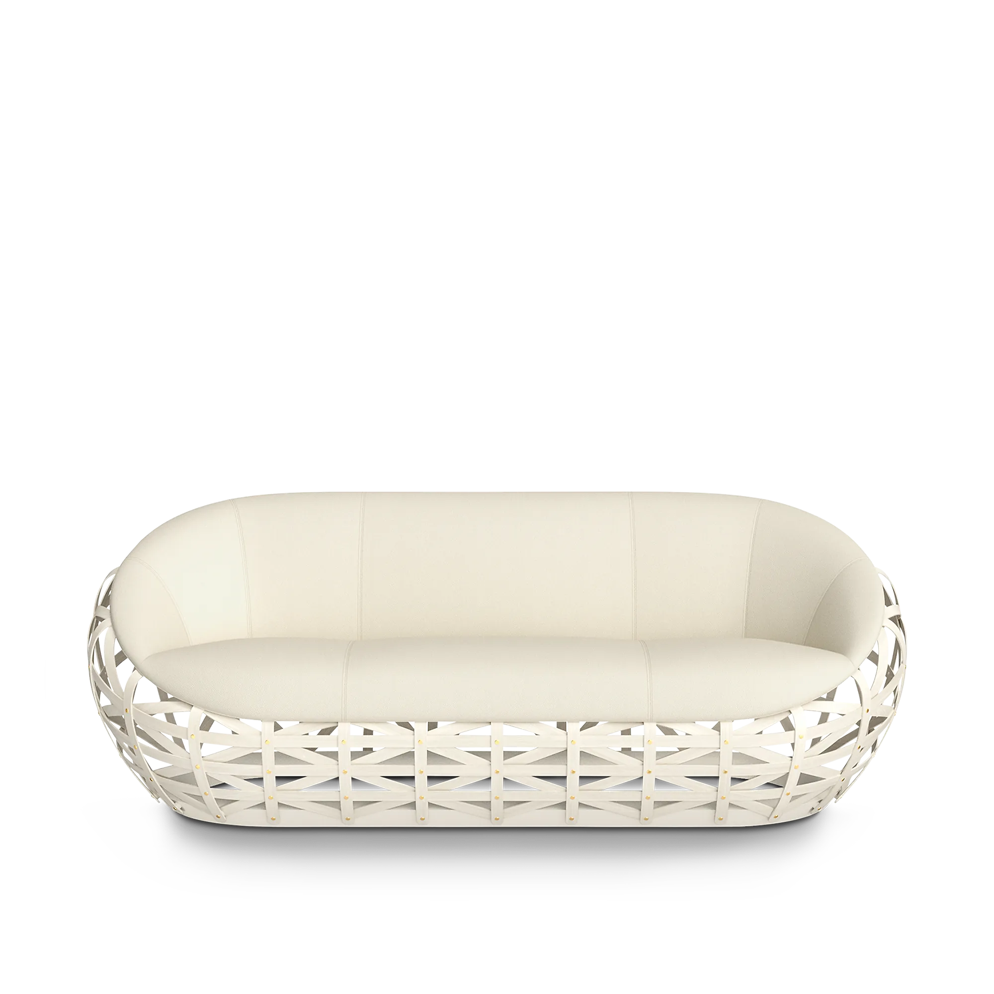 Louis Vuitton Diamond Sofa by Marcel Wanders - Trunks, Travel and Home - Home and Art of Dining R98989 Milk