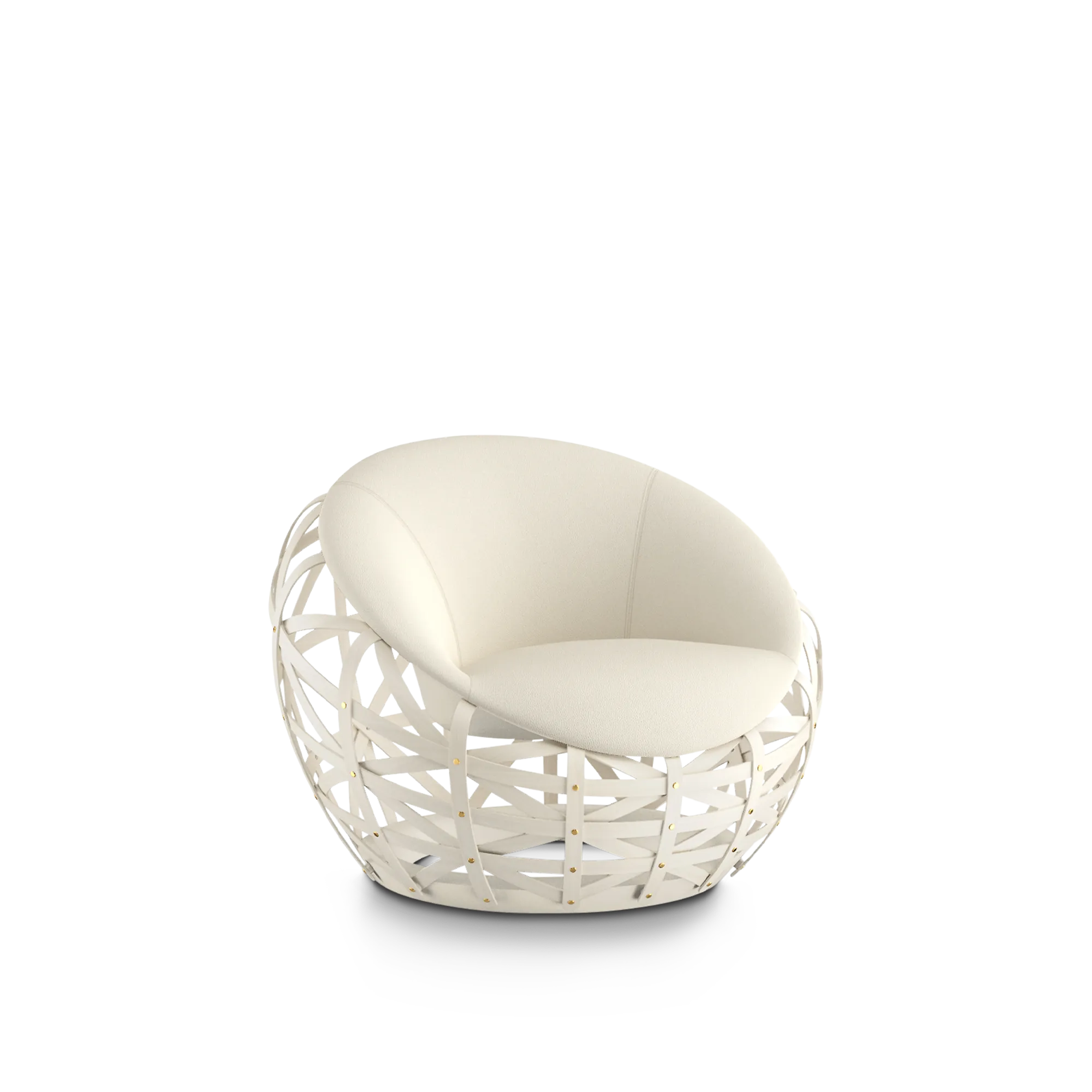 Louis Vuitton Diamond Armchair by Marcel Wanders - Trunks, Travel and Home - Home and Art of Dining R98990 Milk