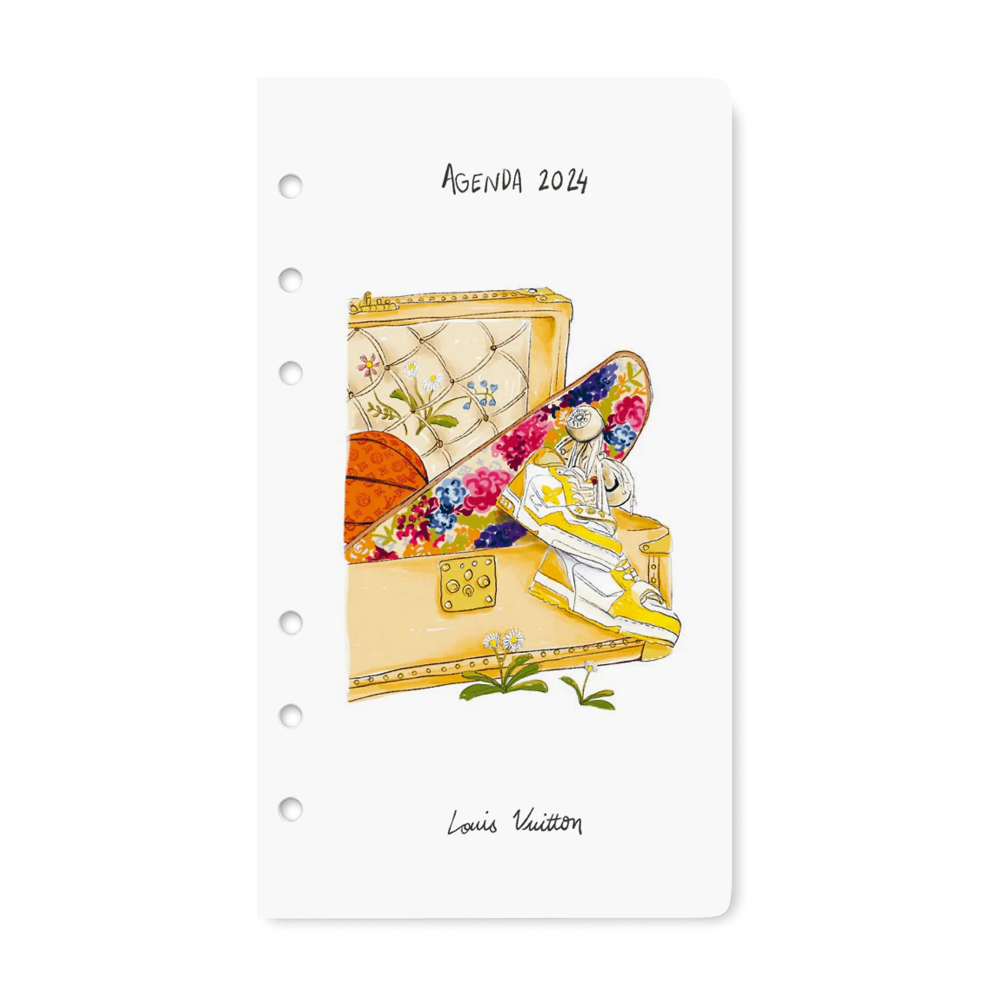 Louis Vuitton Medium Functional Agenda Refill - Art of Living - Books and Stationery RA4104