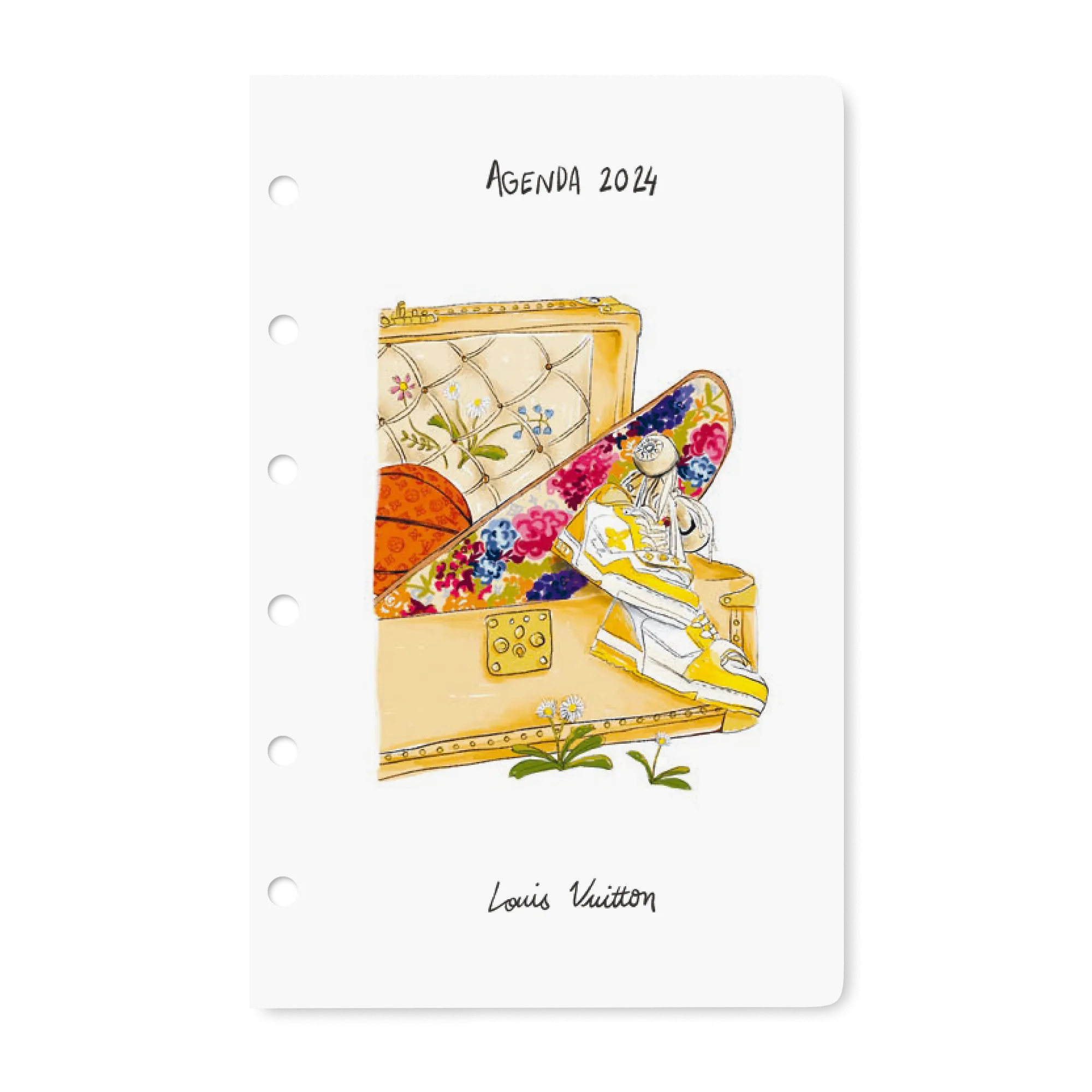 Louis Vuitton Small Functional Weekly Agenda Refill - Art of Living - Books and Stationery RA4254