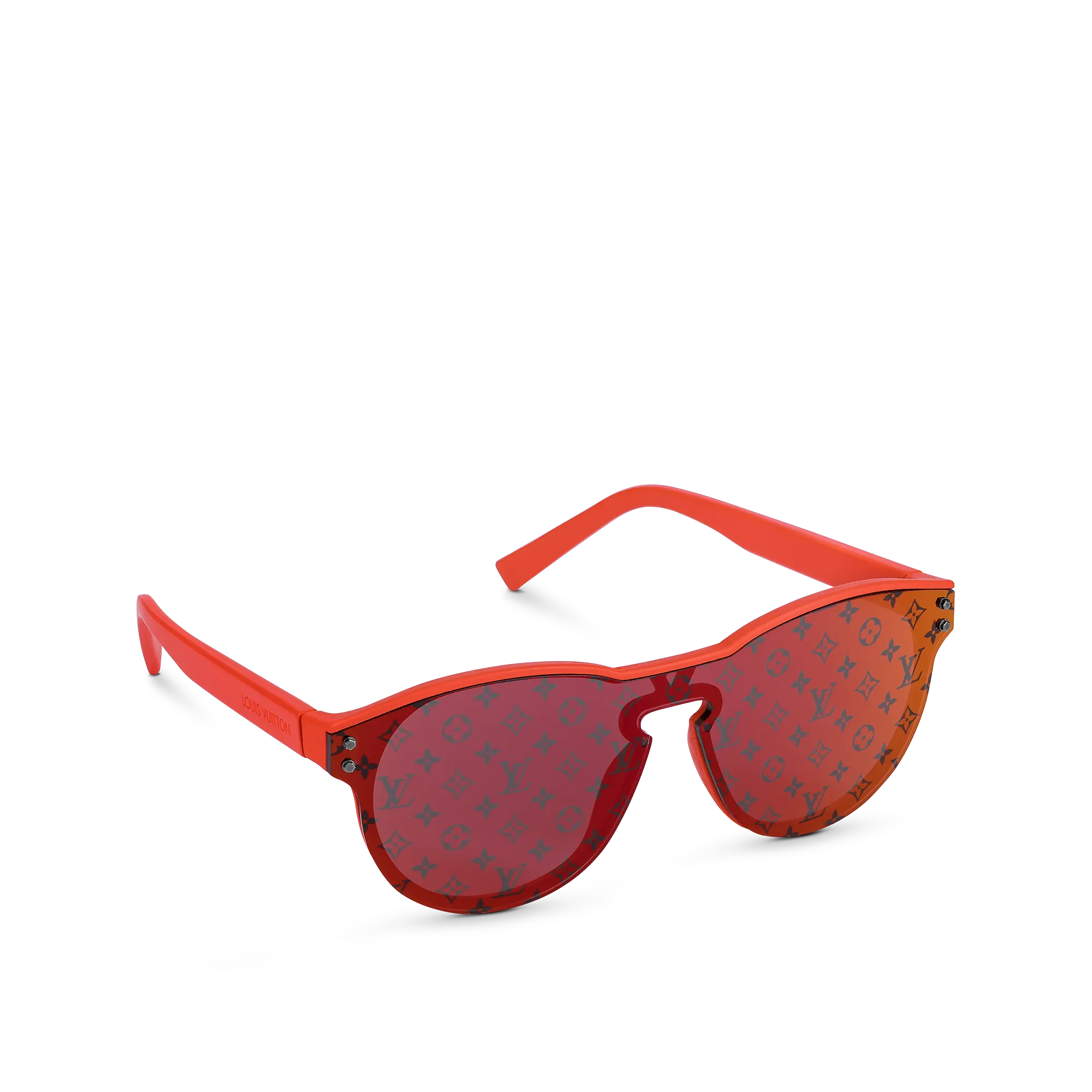 Louis Vuitton LV Waimea Round Sunglasses S00 - Men - Accessories Z1332W Orange