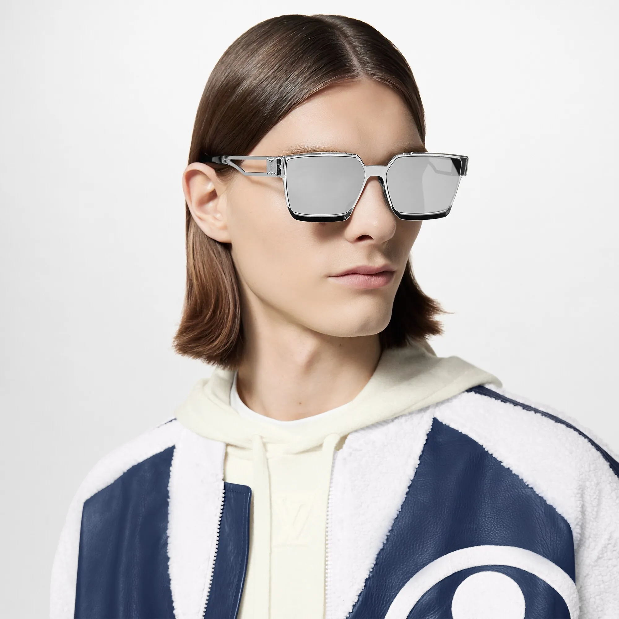 Louis Vuitton 1.1 Millionaires Metal Sunglasses S00 - Men - Accessories Z1966U Silver