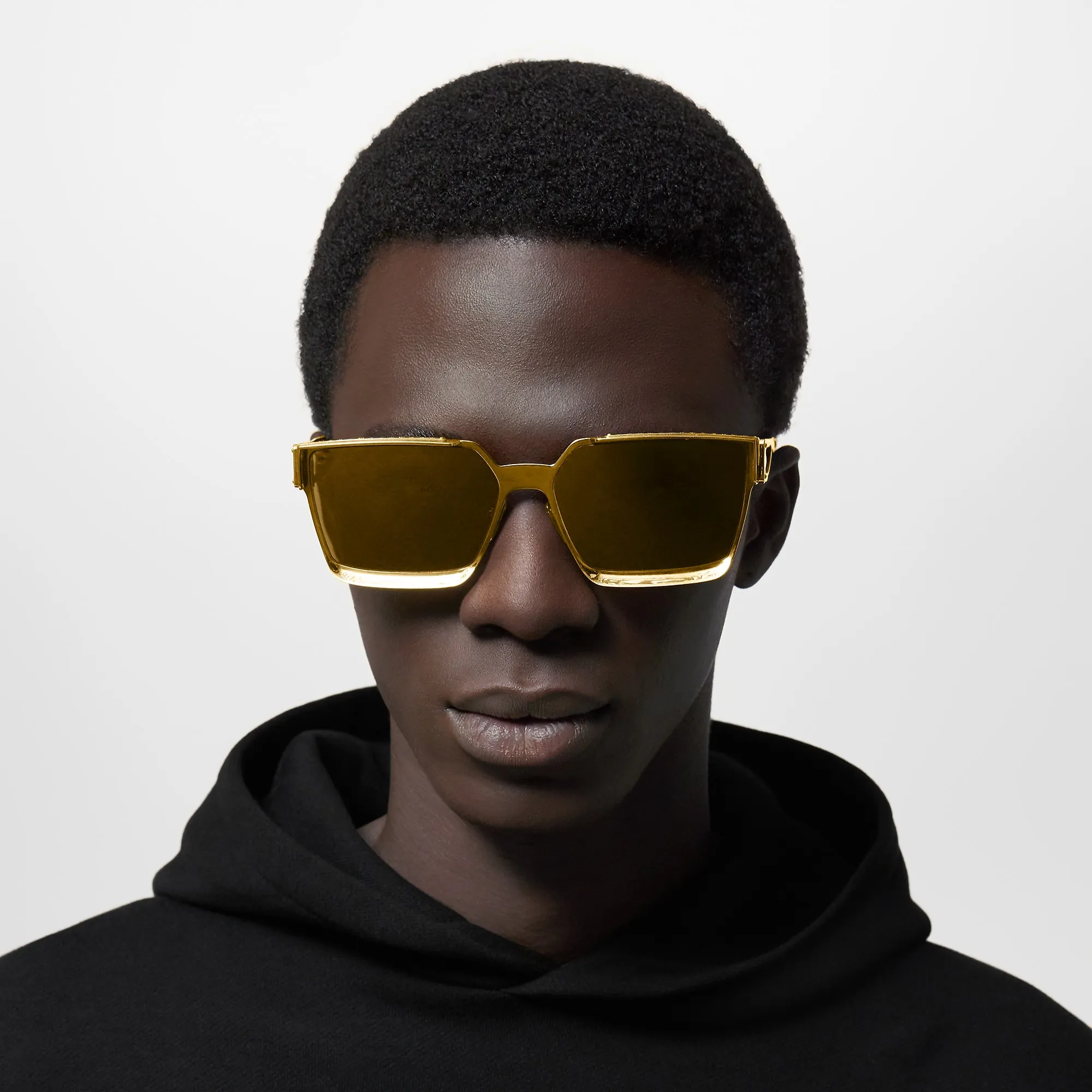 Louis Vuitton 1.1 Millionaires Metal Sunglasses S00 - Men - Accessories Z1991U Gold