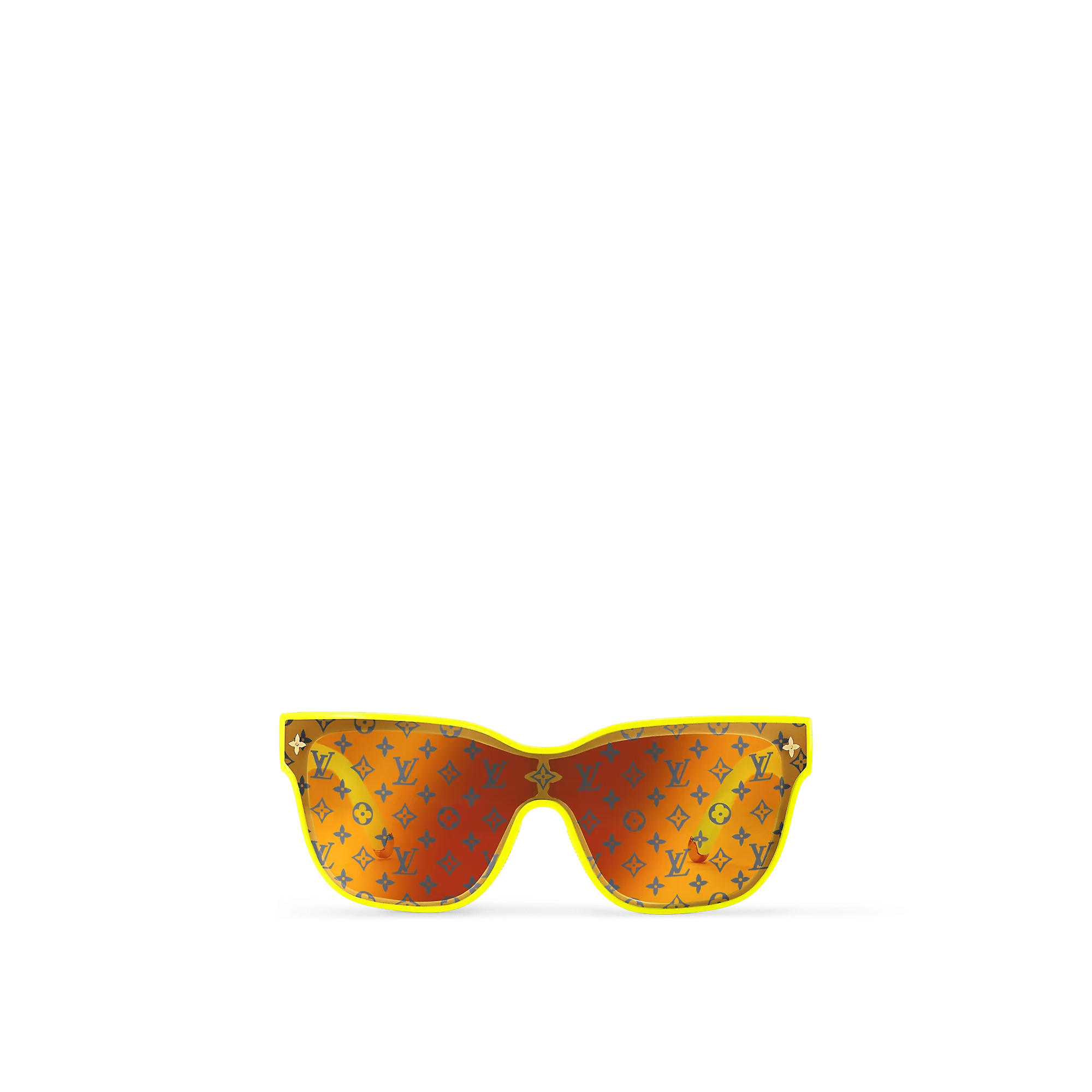 Louis Vuitton LV Shadow Square Sunglasses S00 - Women - Accessories Z2038U Fluorescent Yellow