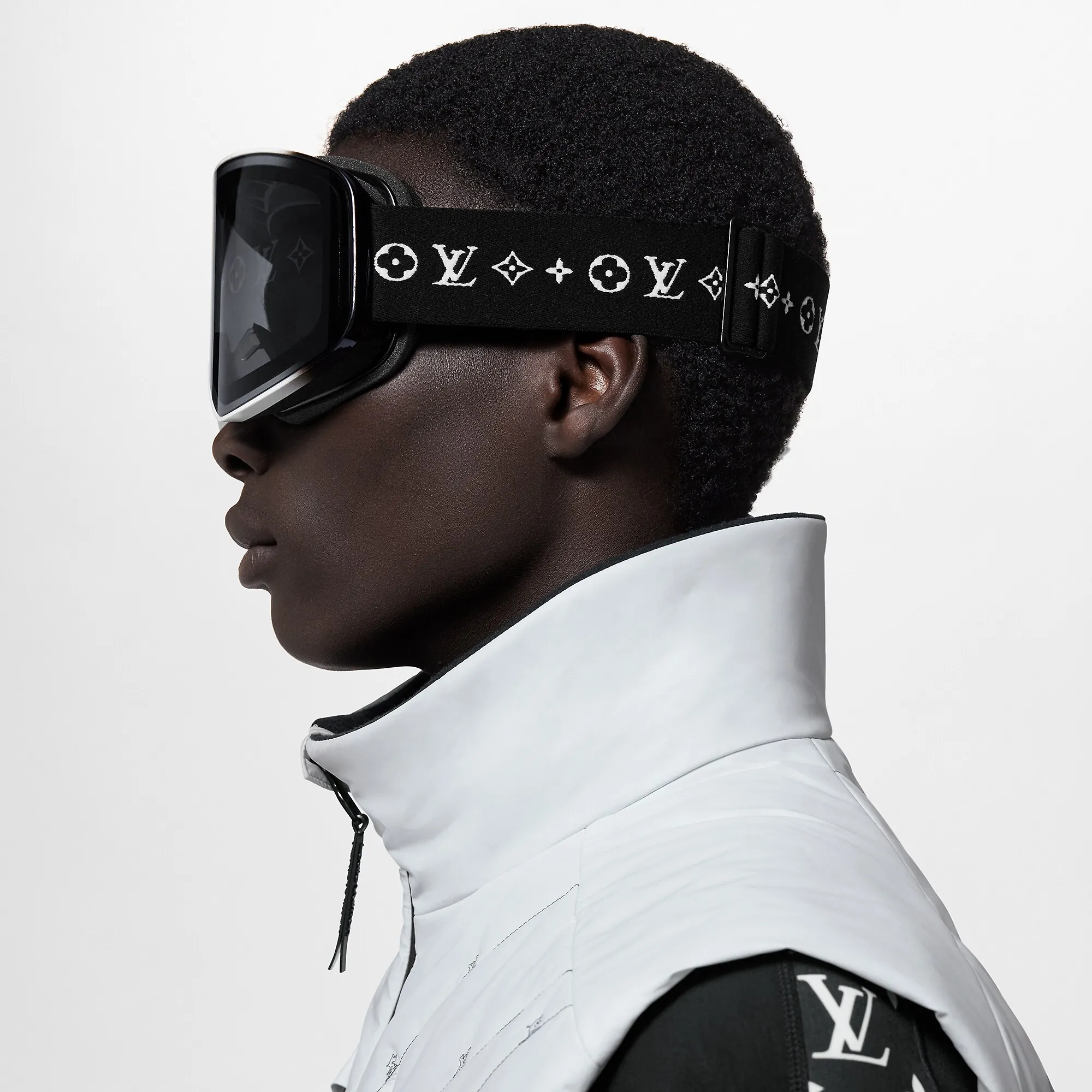 Louis Vuitton LV Snowfall Ski Mask S00 - Men - Accessories Z2066U Black