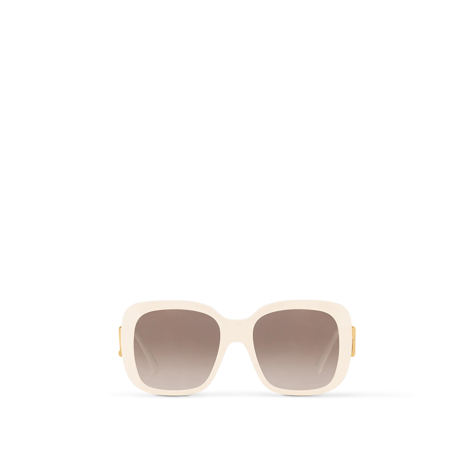 Louis Vuitton LV Go - 14 XL Square Sunglasses S00 - Women - Accessories Z2148W Cream