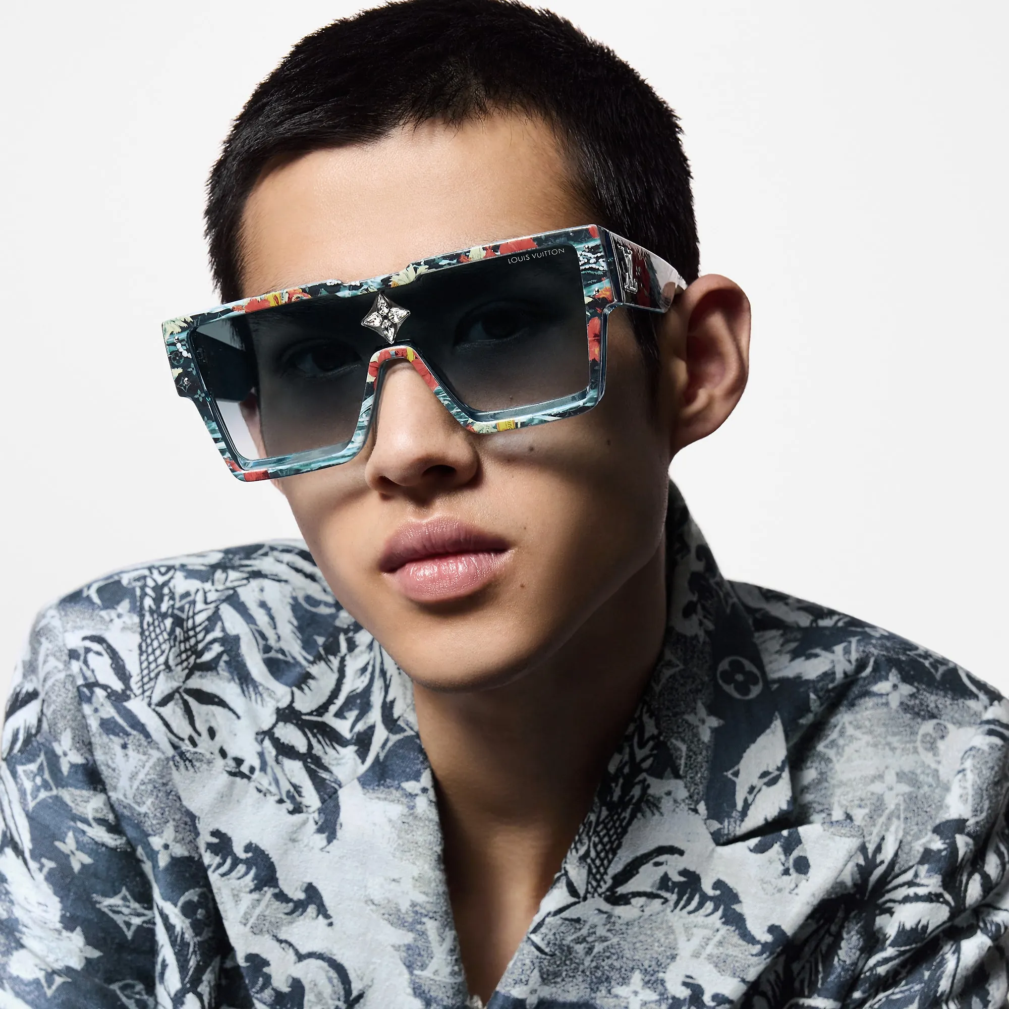 Louis Vuitton Cyclone Surfin' Monogram Sunglasses S00 - Men - Accessories Z2202W