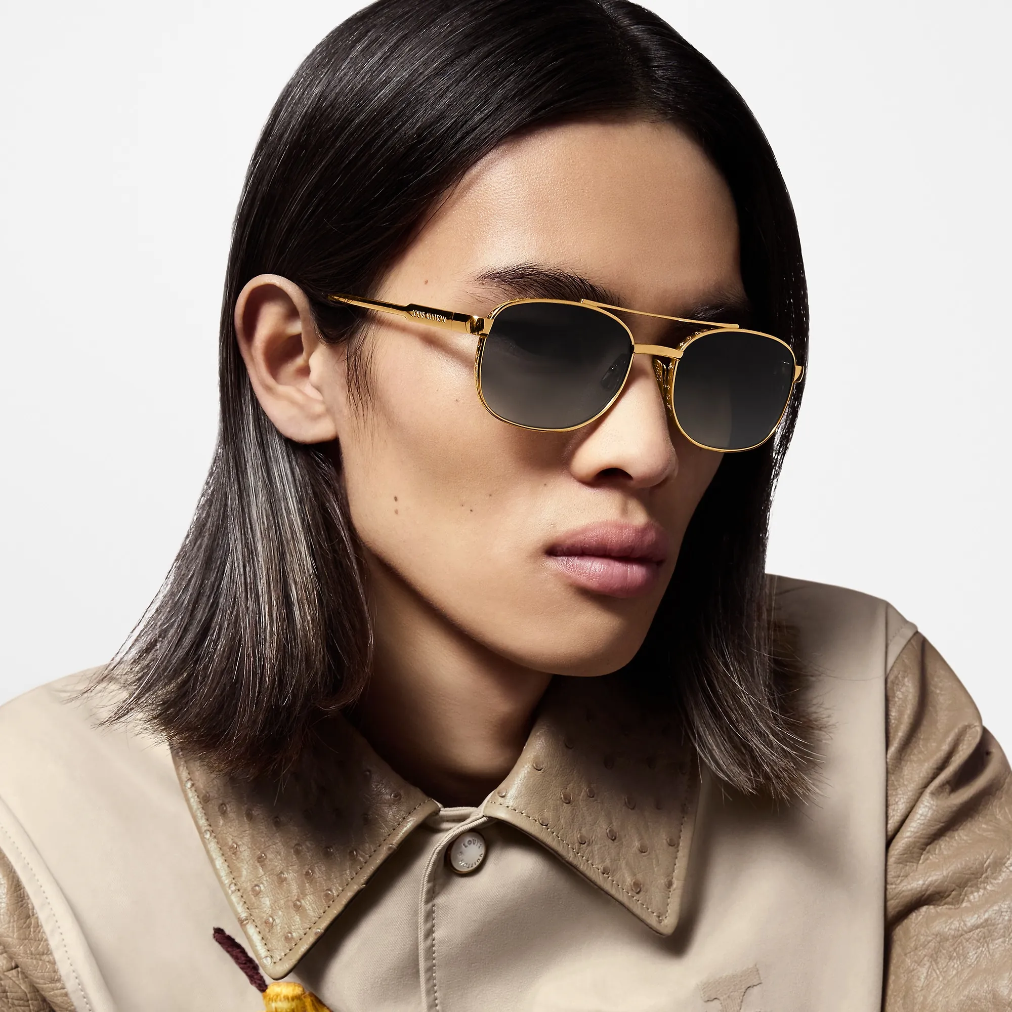 Louis Vuitton LV Ocean Square Sunglasses S00 - Men - Accessories Z2207U